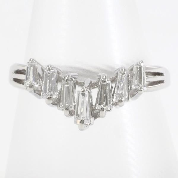 Other Other Platinum Diamond Ring Pm900 14号 0.51ct Metal Ring in Pristine Condition Size ONE SIZE - 1 Thumbnail