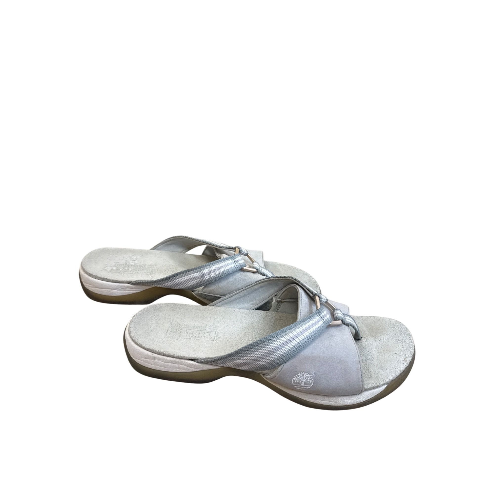 Timberland Timberland Womens Smart Comfort Gray Slip-On Sandals Size 8M Size US 8 / IT 38 - 3 Thumbnail