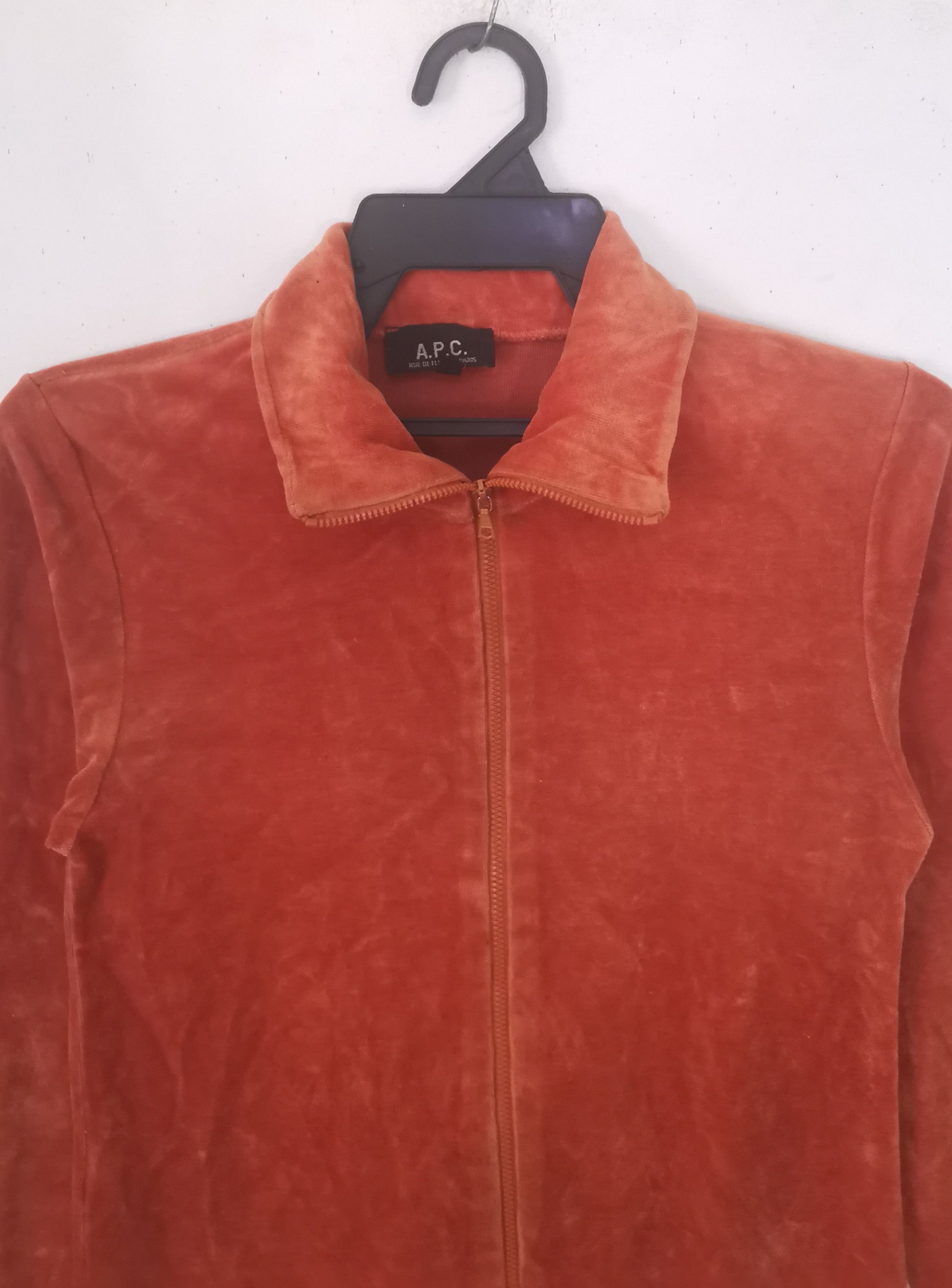 A.P.C. Rare A.P.C sweater/jacket orange colour Size XS / US 0-2 / IT 36-38 - 2 Thumbnail