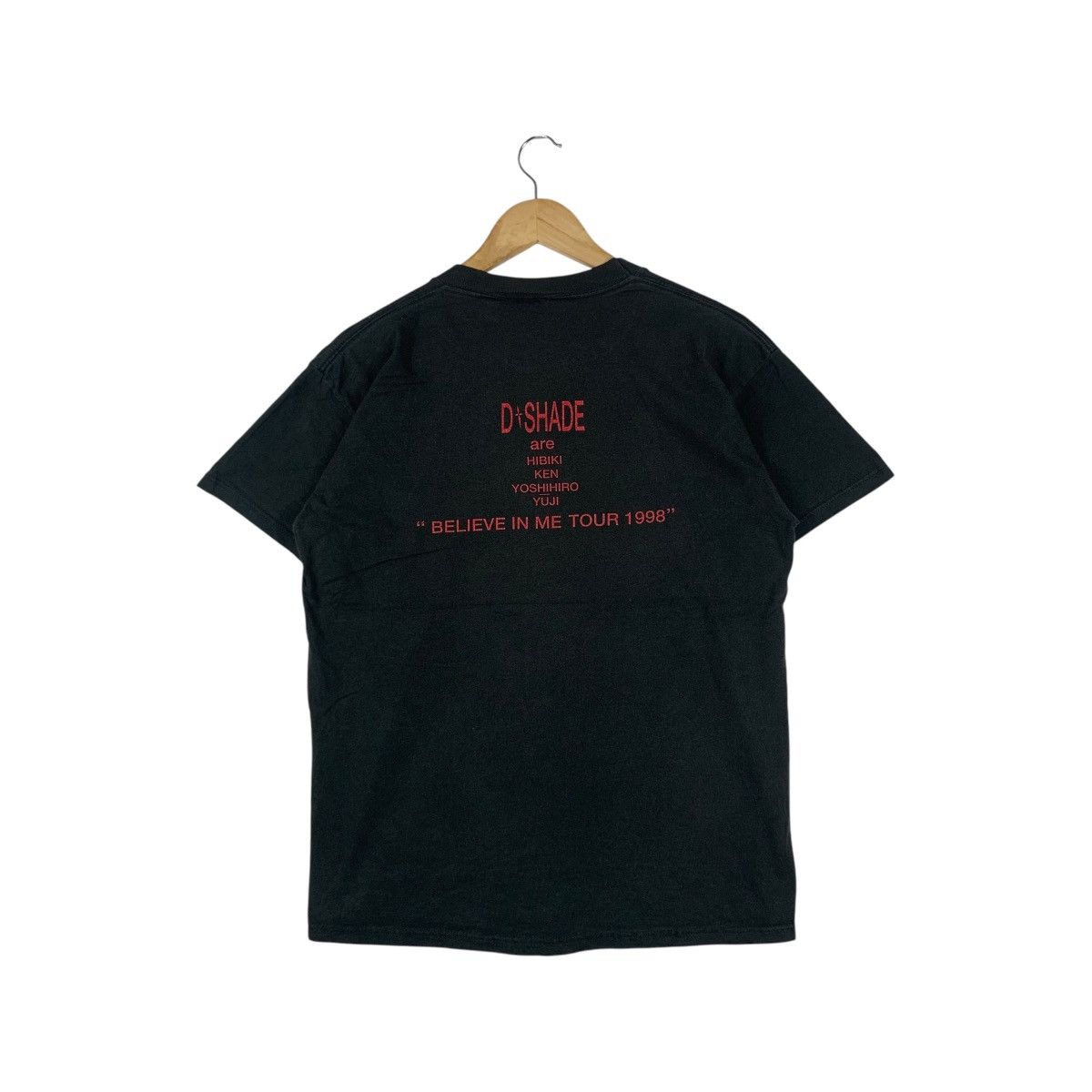 Jerzees Vintage 1998 D-SHADE DEAREST SHADE Visual Kei Tee Shirt Size US M / EU 48-50 / 2 - 4 Thumbnail