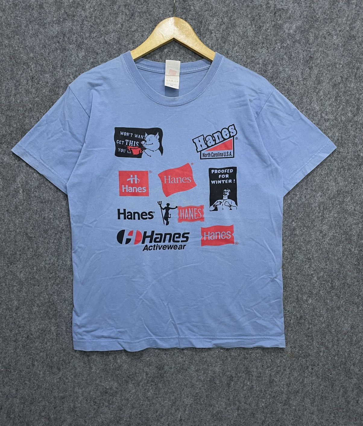 Hanes Vintage Hanes T-Shirt Size US M / EU 48-50 / 2 - 1 Thumbnail