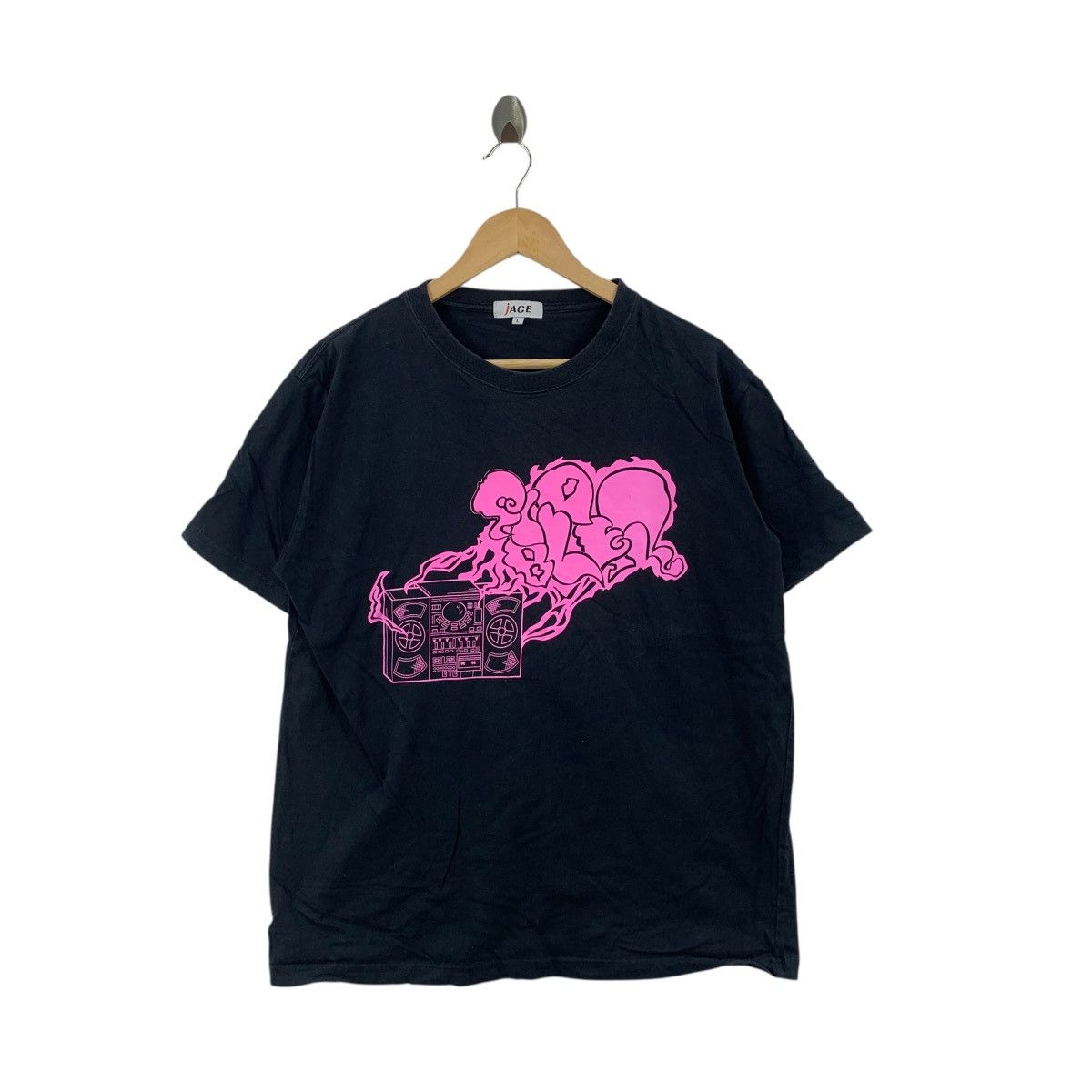 Other FUJI ROCK FESTIVAL Illustration Artist Pink Tee Shirt Top Size L / US 10 / IT 46 - 1 Thumbnail