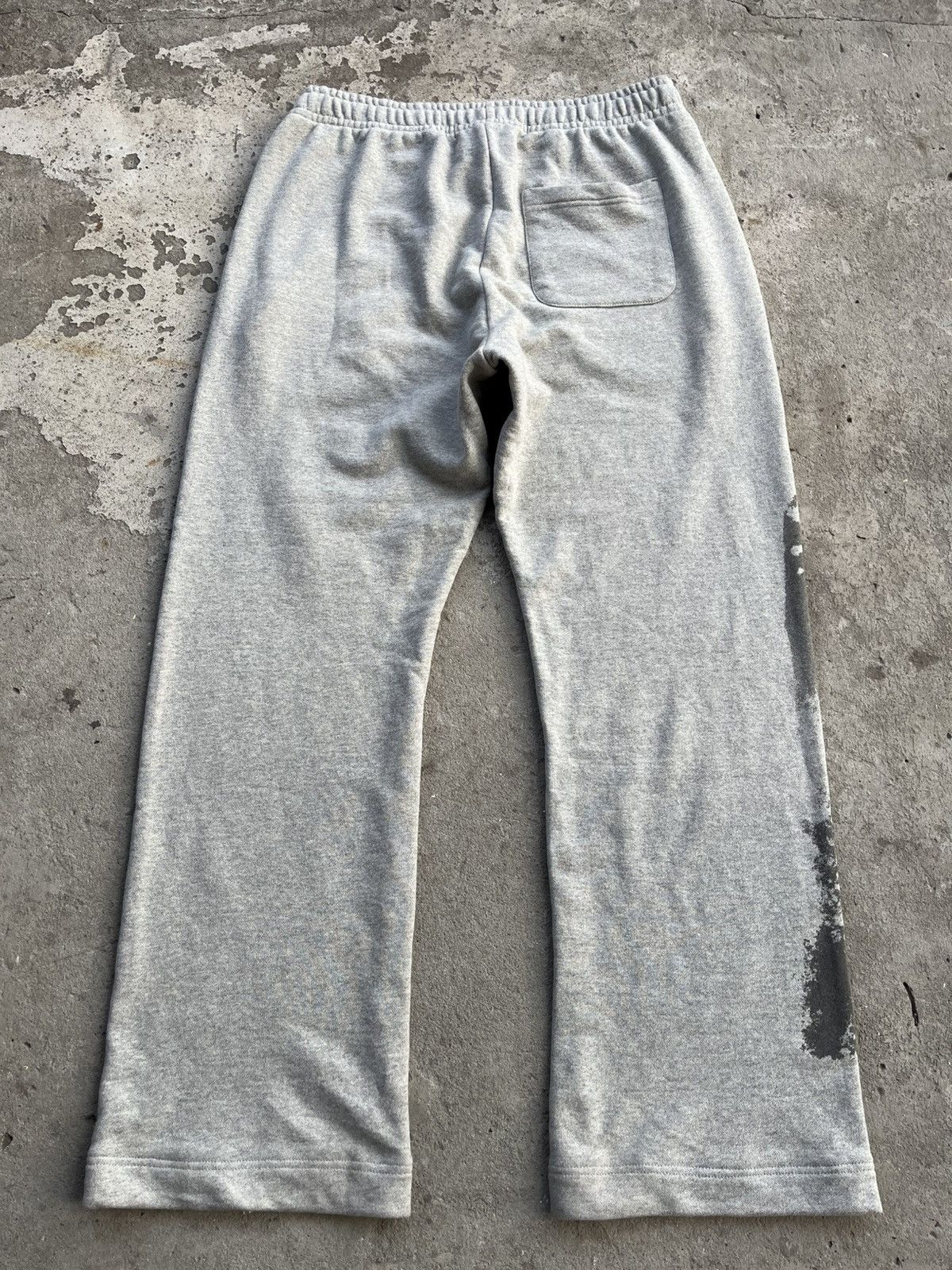 Misbhv MISBHV Big Logo Baggy Grey Sweatpants Pants Y2K like Supreme Size US 34 / EU 50 - 2 Thumbnail