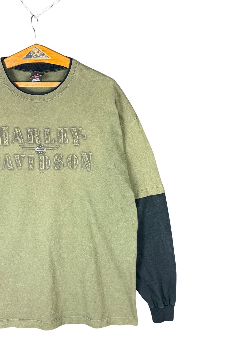 Harley Davidson 07 Harley-Davidson Monterey Bay Cannery Row Layered LS Tee Size US XXL / EU 58 / 5 - 4 Thumbnail
