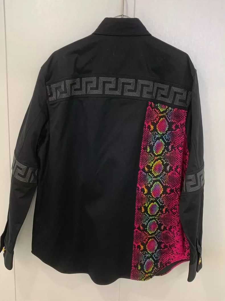 Versace Versace Printed denim jacket Size US S / EU 44-46 / 1 - 2 Thumbnail