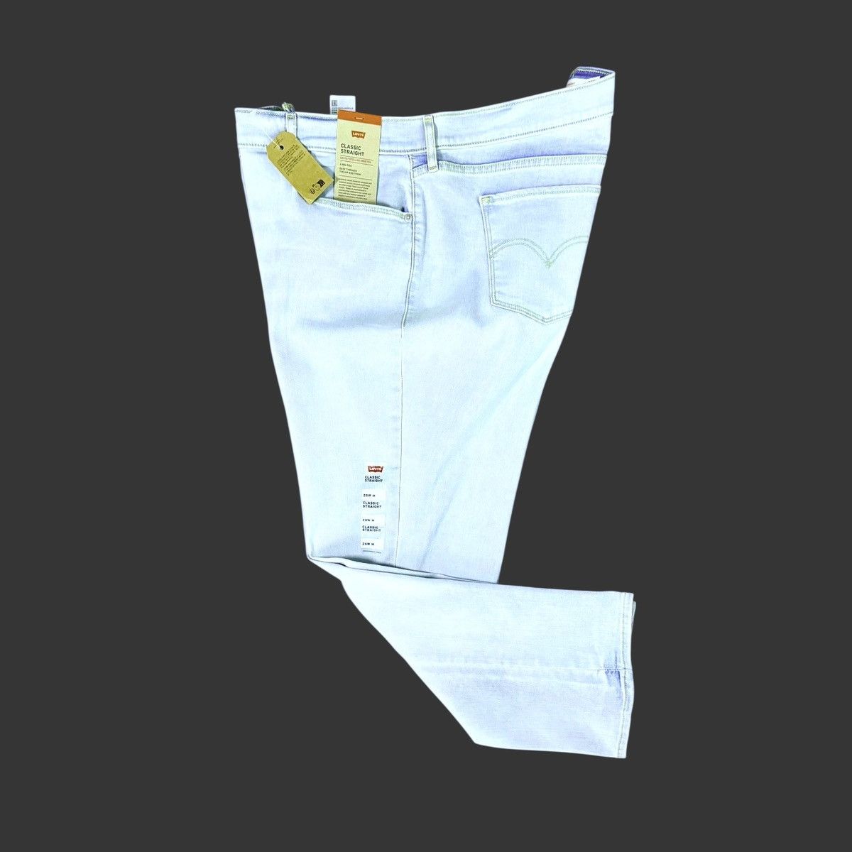 Levi's Levi’s Women’s Plus Size Straight Mid Rise Blue Jeans Sz 26W Size 34" / US 12 / IT 48 - 6 Thumbnail
