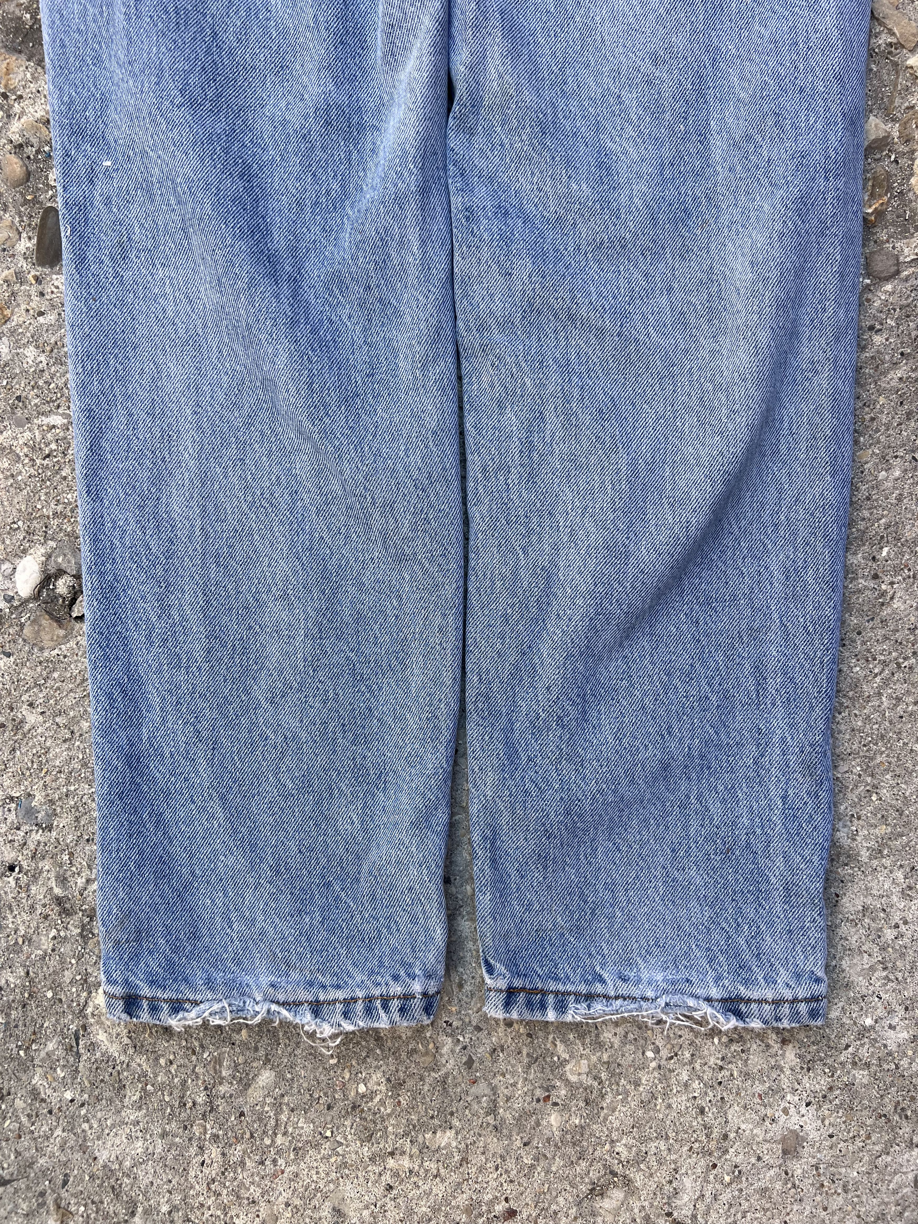 Levi's × Vintage VTG 1997 Levi's 631 Orange Tab Light Wash Denim Jeans Size US 28 / EU 44 - 7 Thumbnail