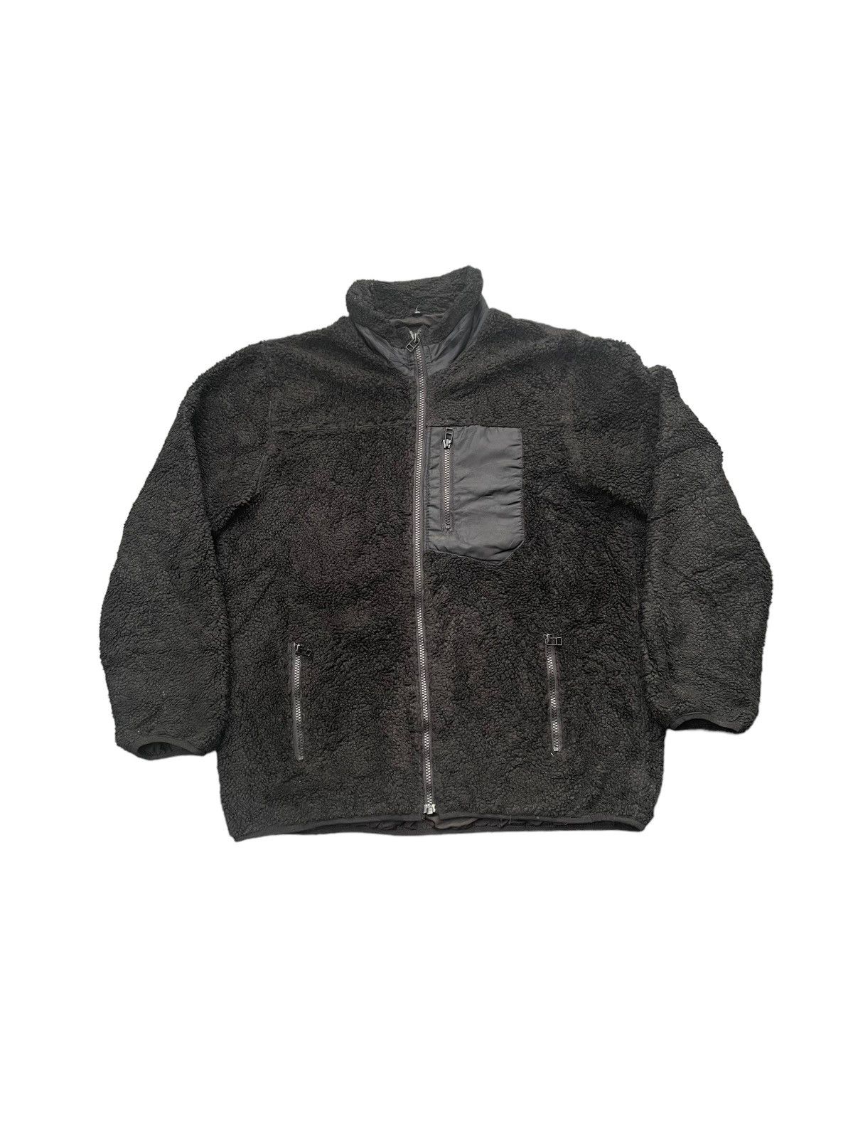 image of Architect 4 Archive Sherpa Jacket in Black, Men's (Size Large)