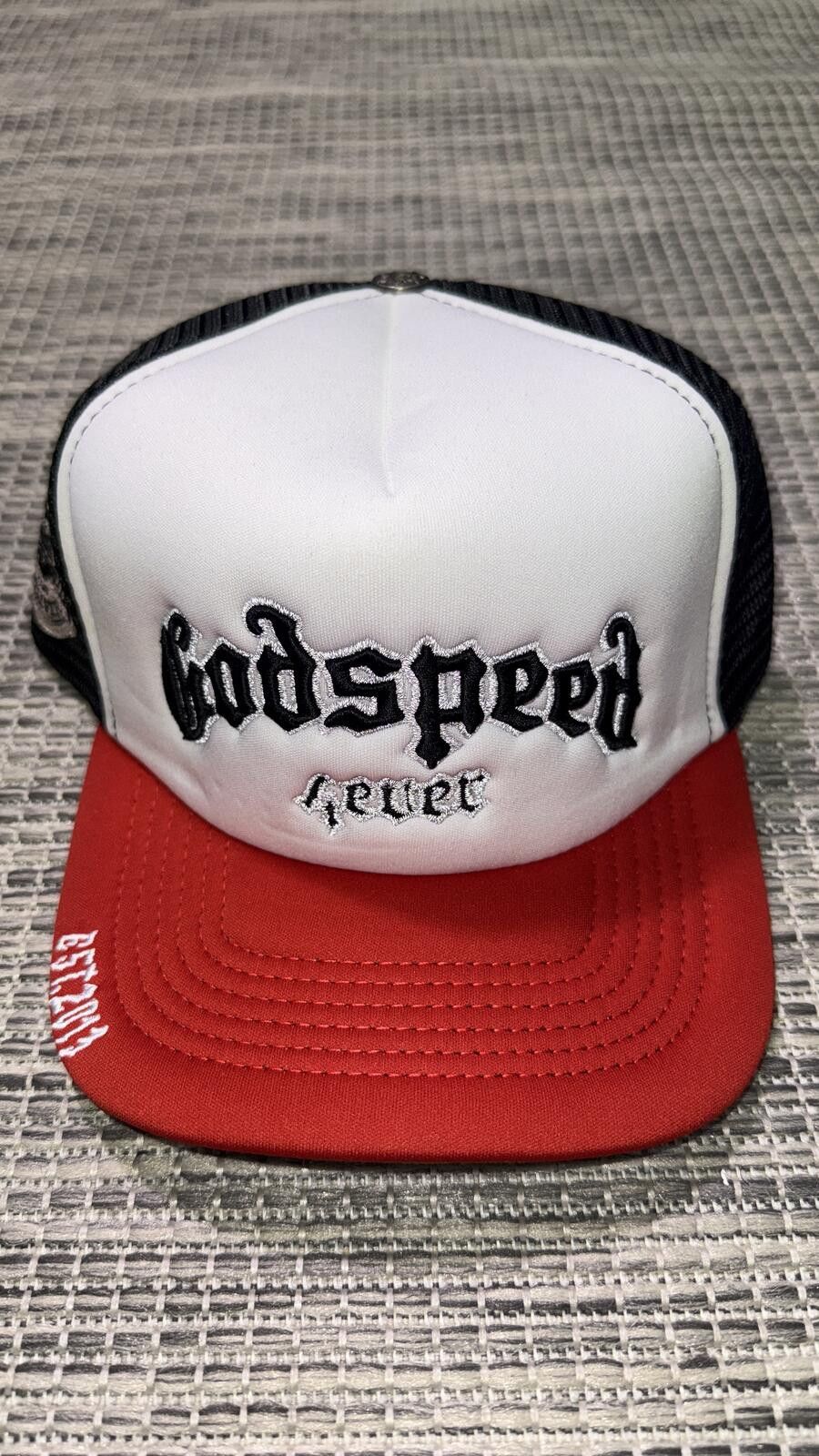 Godspeed Godspeed Black/Red Forever Foam Trucker Hat Size ONE SIZE - 1 Thumbnail