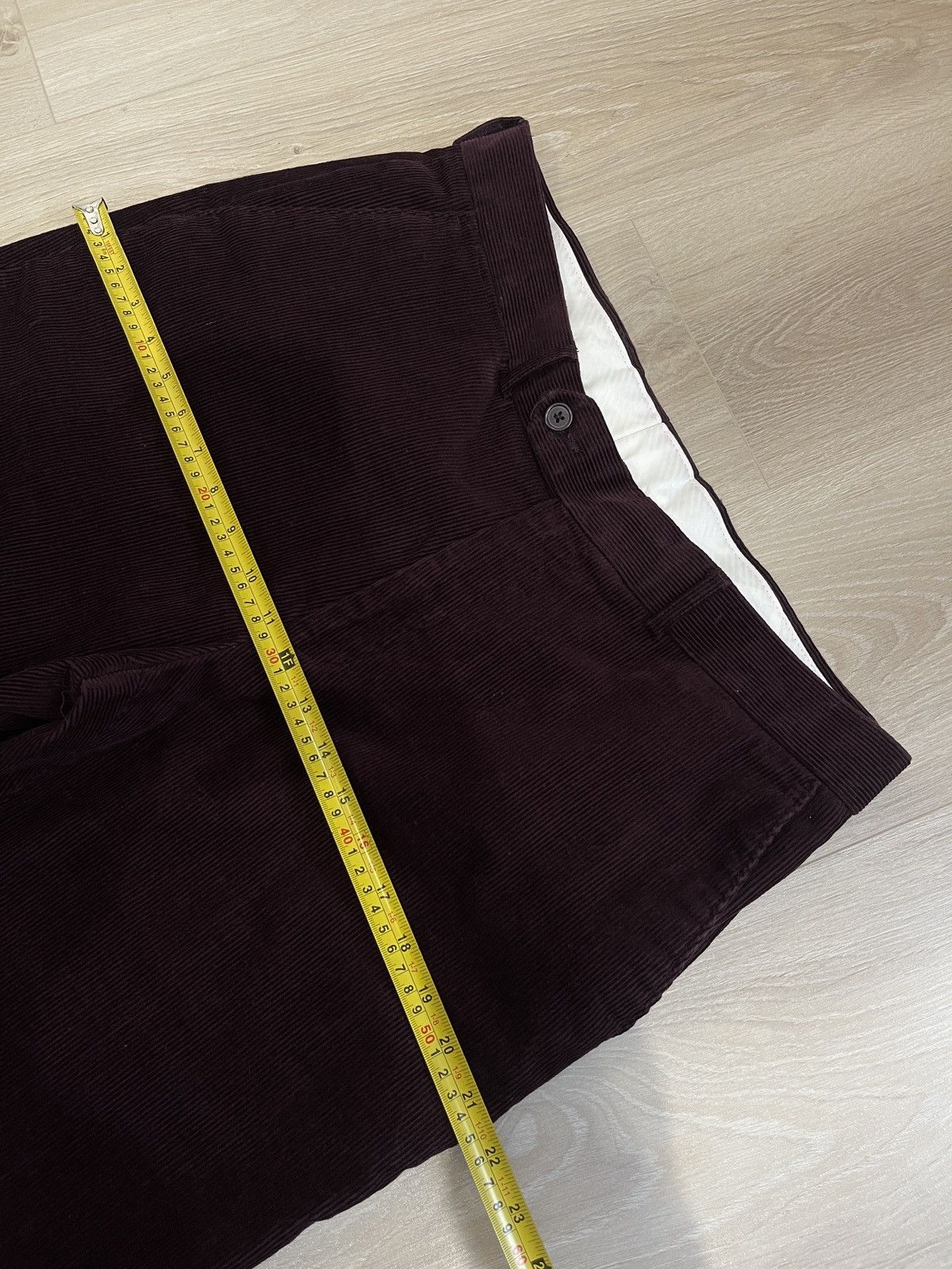 Vintage James pringle corduroy pants vintage burgundy men’s 36W Size US 36 / EU 52 - 8 Thumbnail