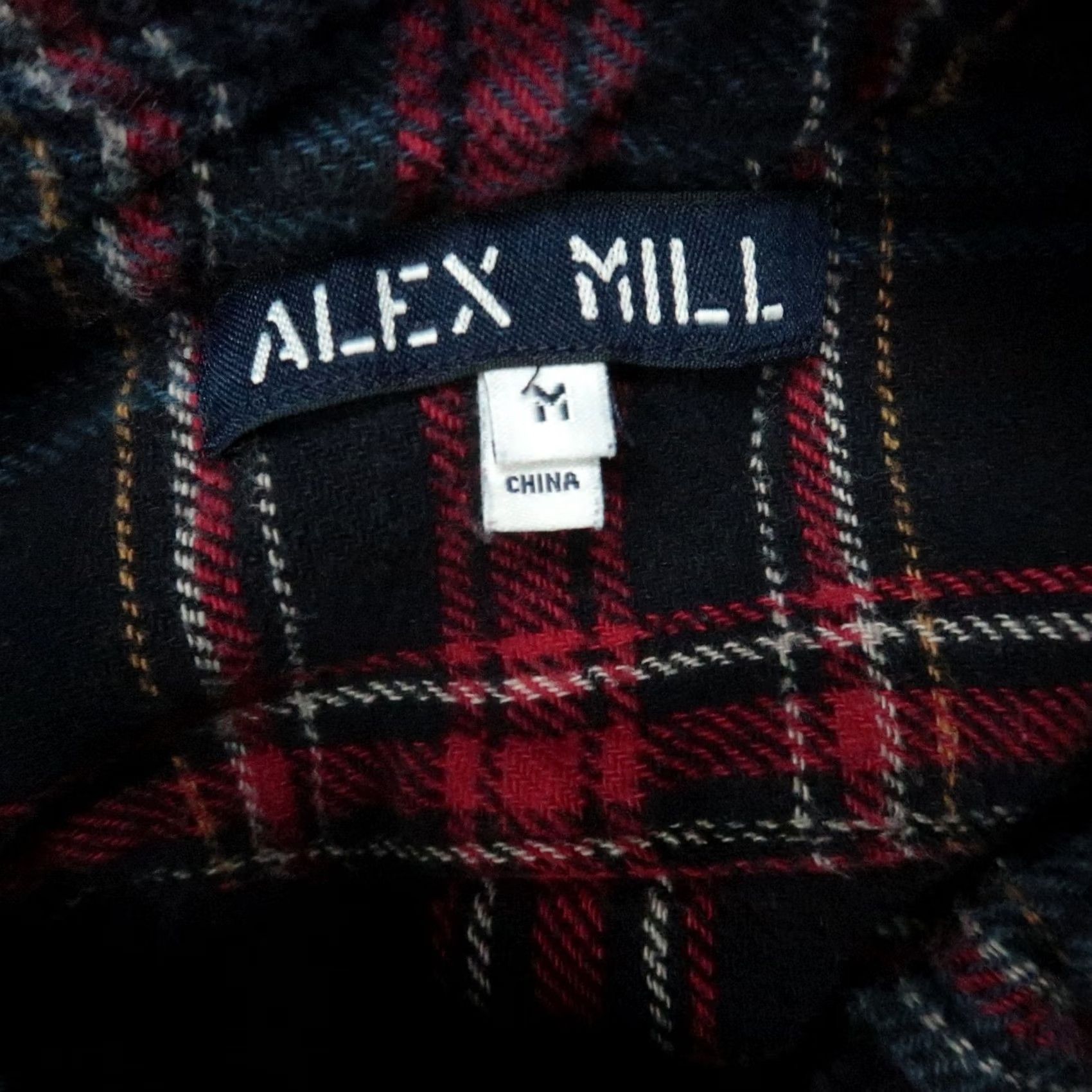 Alex Mill Alex Mill Shirt Mens Medium Blue Plaid Flannel Long Sleeve Button-Down Size US M / EU 48-50 / 2 - 3 Thumbnail
