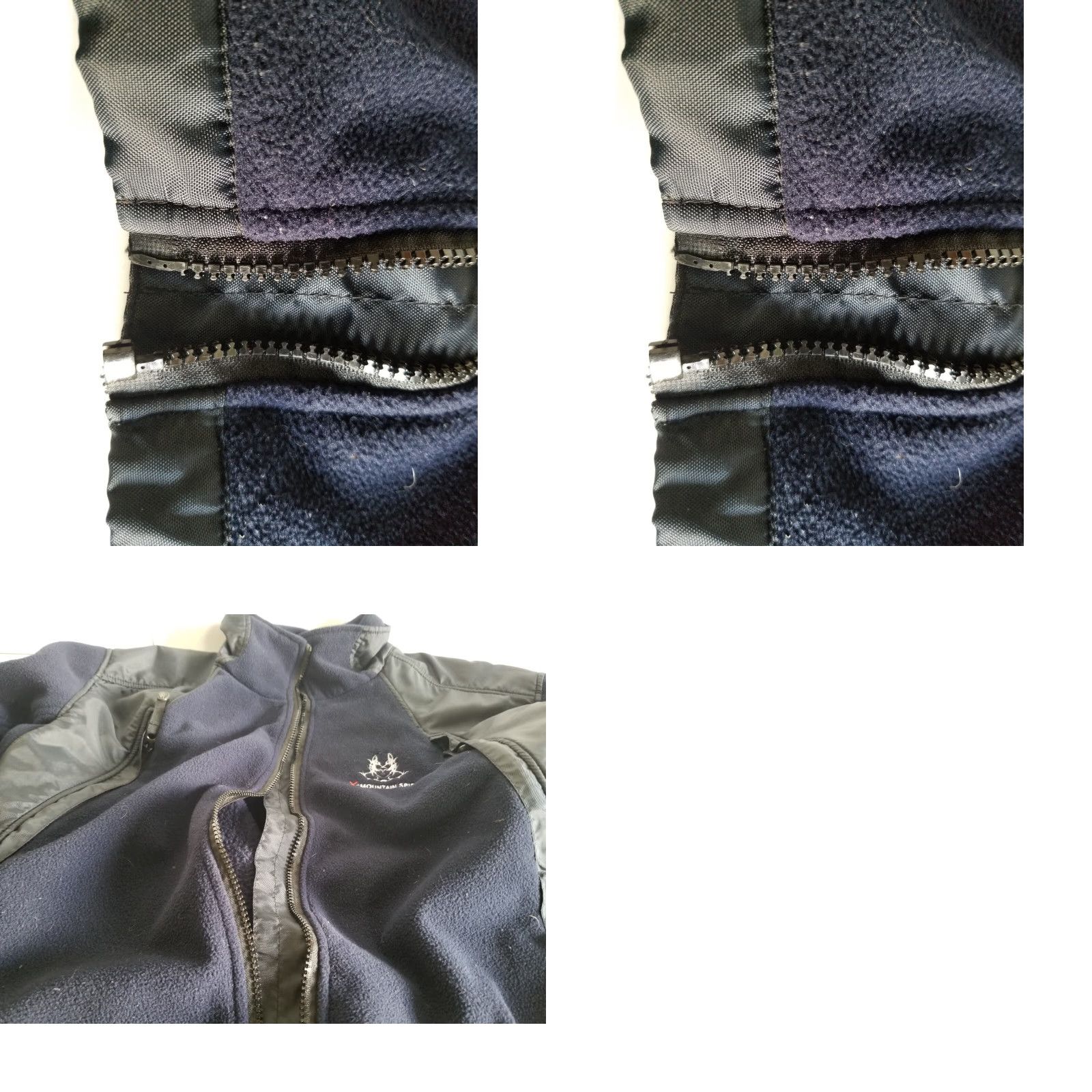 ESPIRIT VINTAGE X-Mountain Spirit Jacket Men Blue Fleece 2XL Missing Zipper Zipper Breathsble? Size US XXL / EU 58 / 5 - 9 Thumbnail