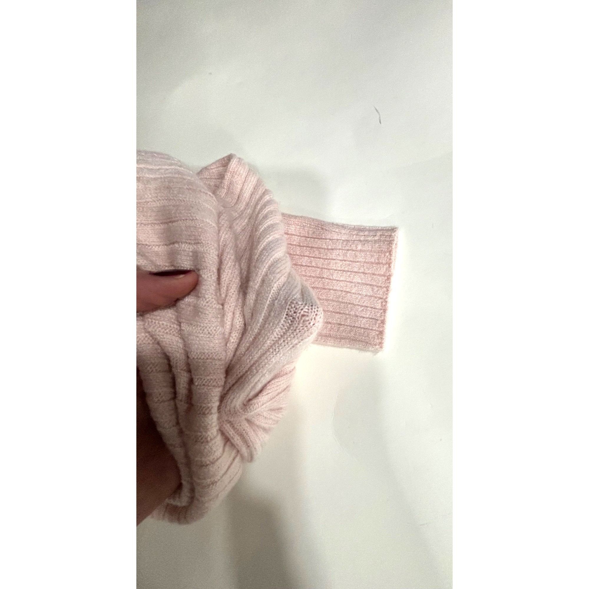 Other BP. Rib Crop Turtleneck Sweater in Pink Crystal, Sz. L Size L / US 10 / IT 46 - 13 Thumbnail
