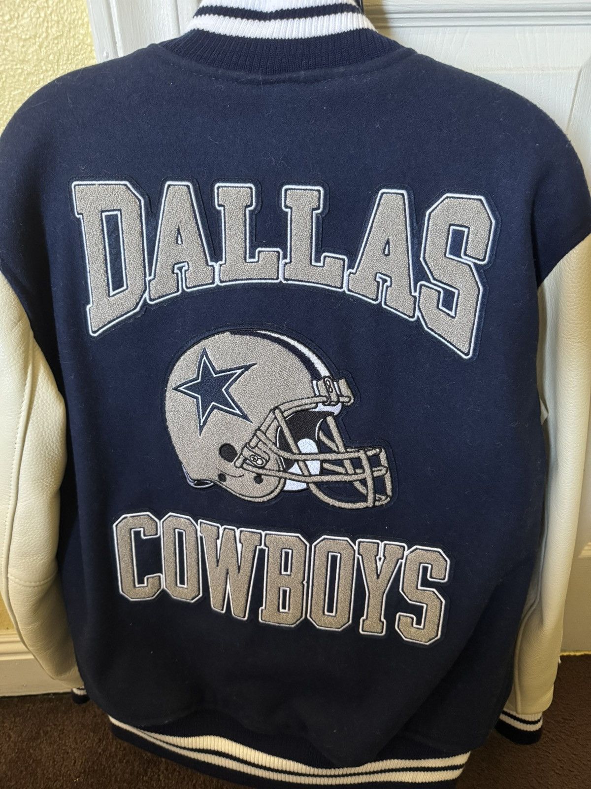 October's Very Own OVO x NFL Dallas Cowboys Letterman Varsity Jacket Size US S / EU 44-46 / 1 - 2 Thumbnail