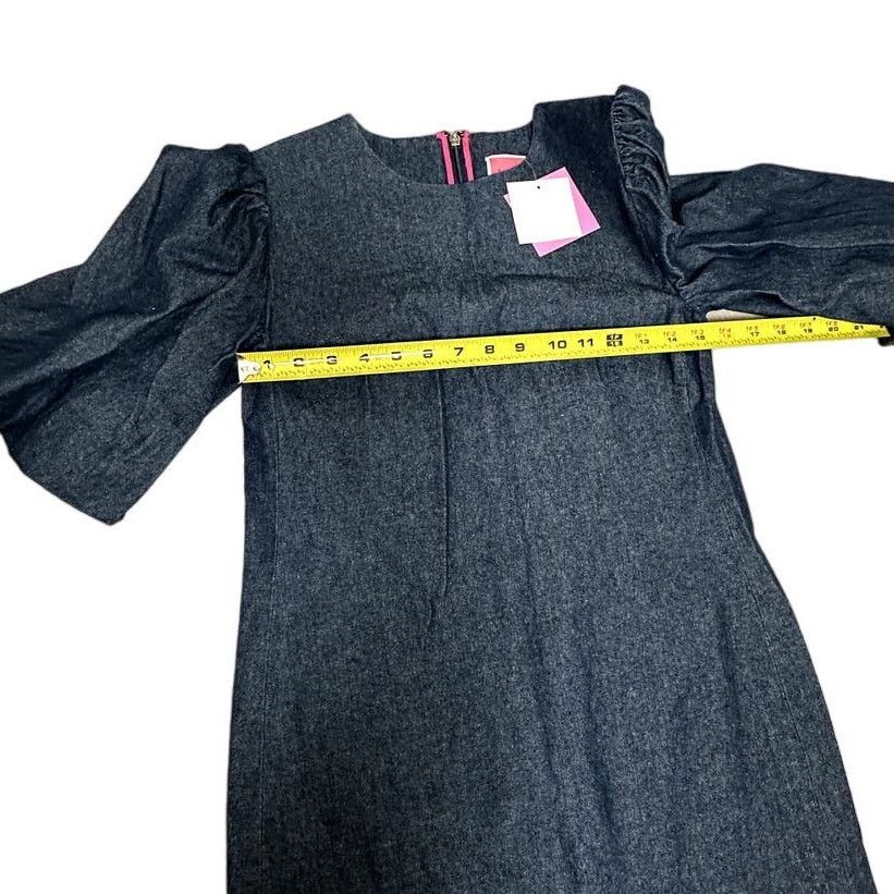 Kate Spade Kate Spade Denim Taxi Casual Dress Indigo Size 0 Size XS / US 0-2 / IT 36-38 - 11 Thumbnail