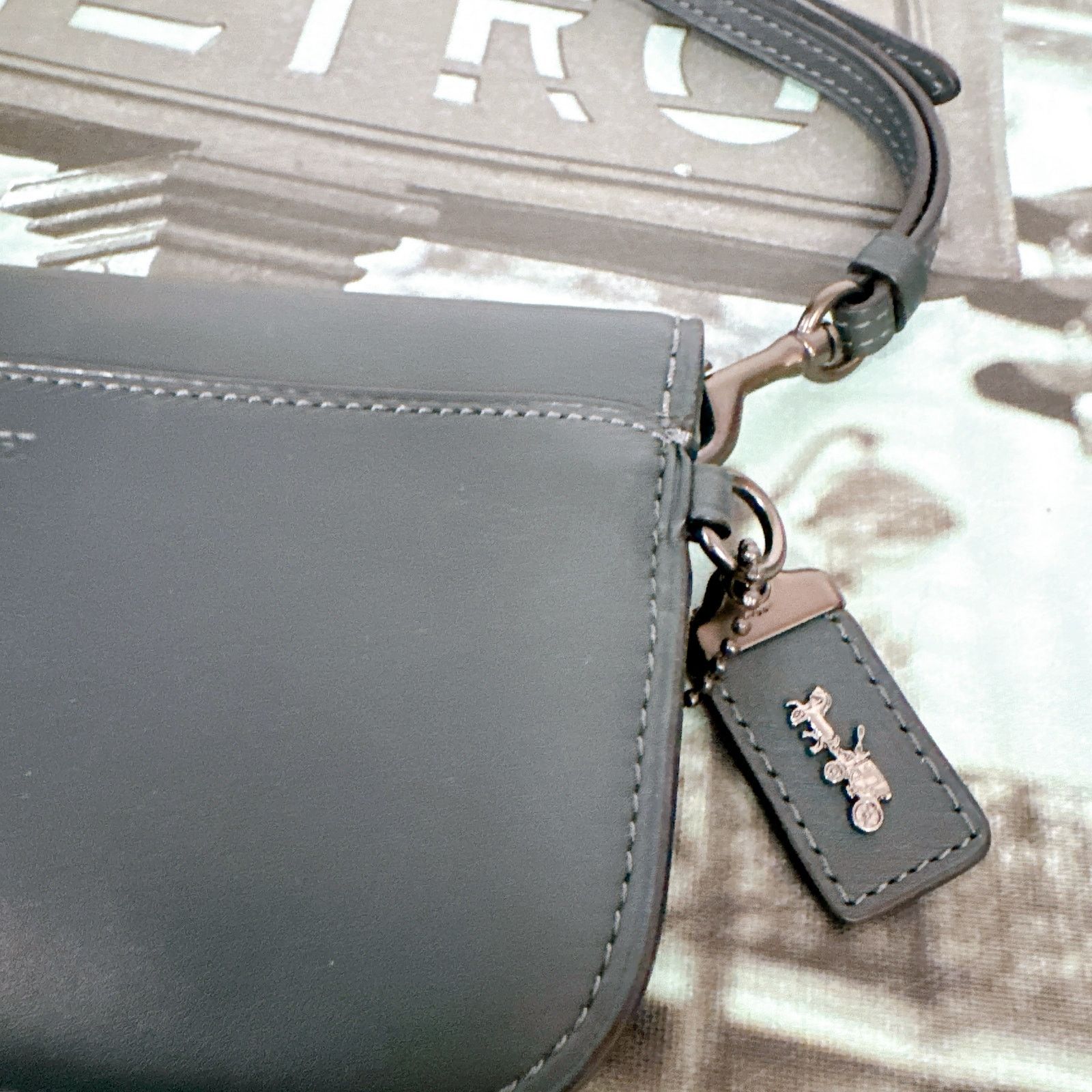 Coach Coach 29770 Govetanned Clutch IN Cypress Size ONE SIZE - 5 Thumbnail