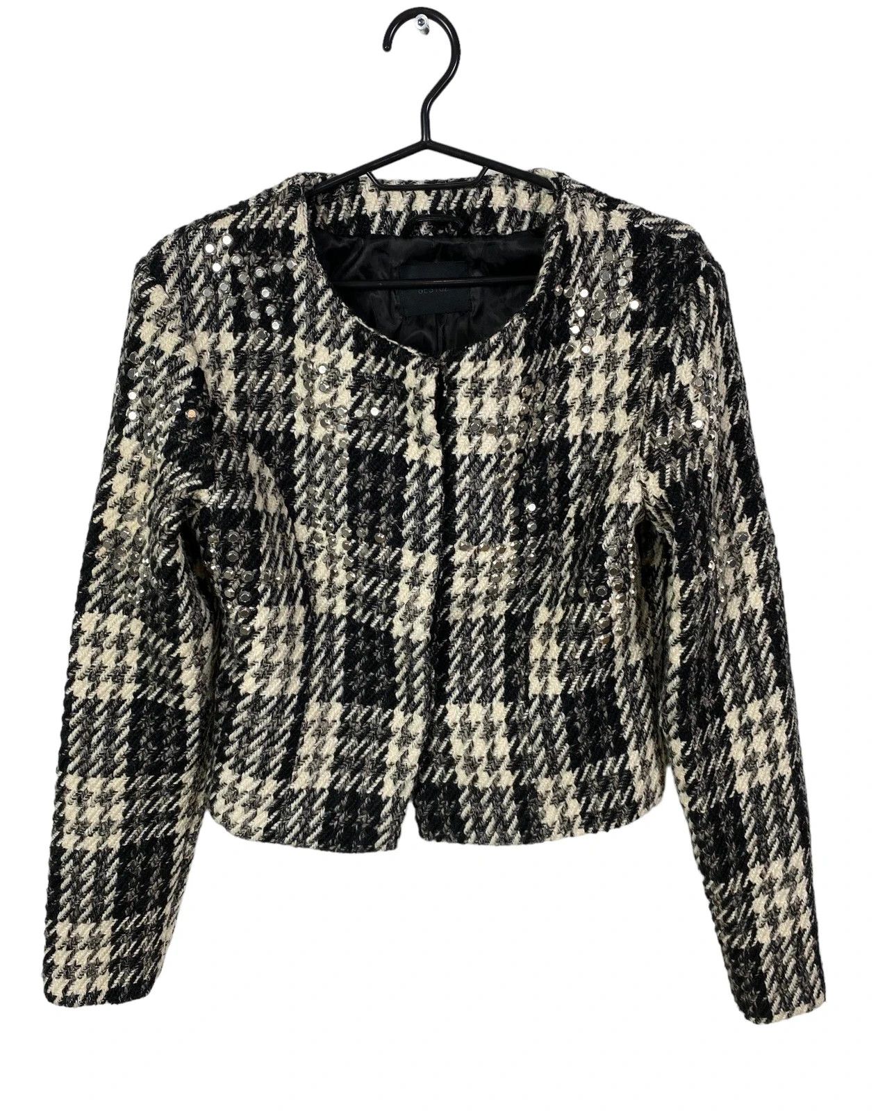 Gestuz Gestuz Plaid Wool Jacket Decorated size 38 Size S / US 4 / IT 40 - 8 Thumbnail