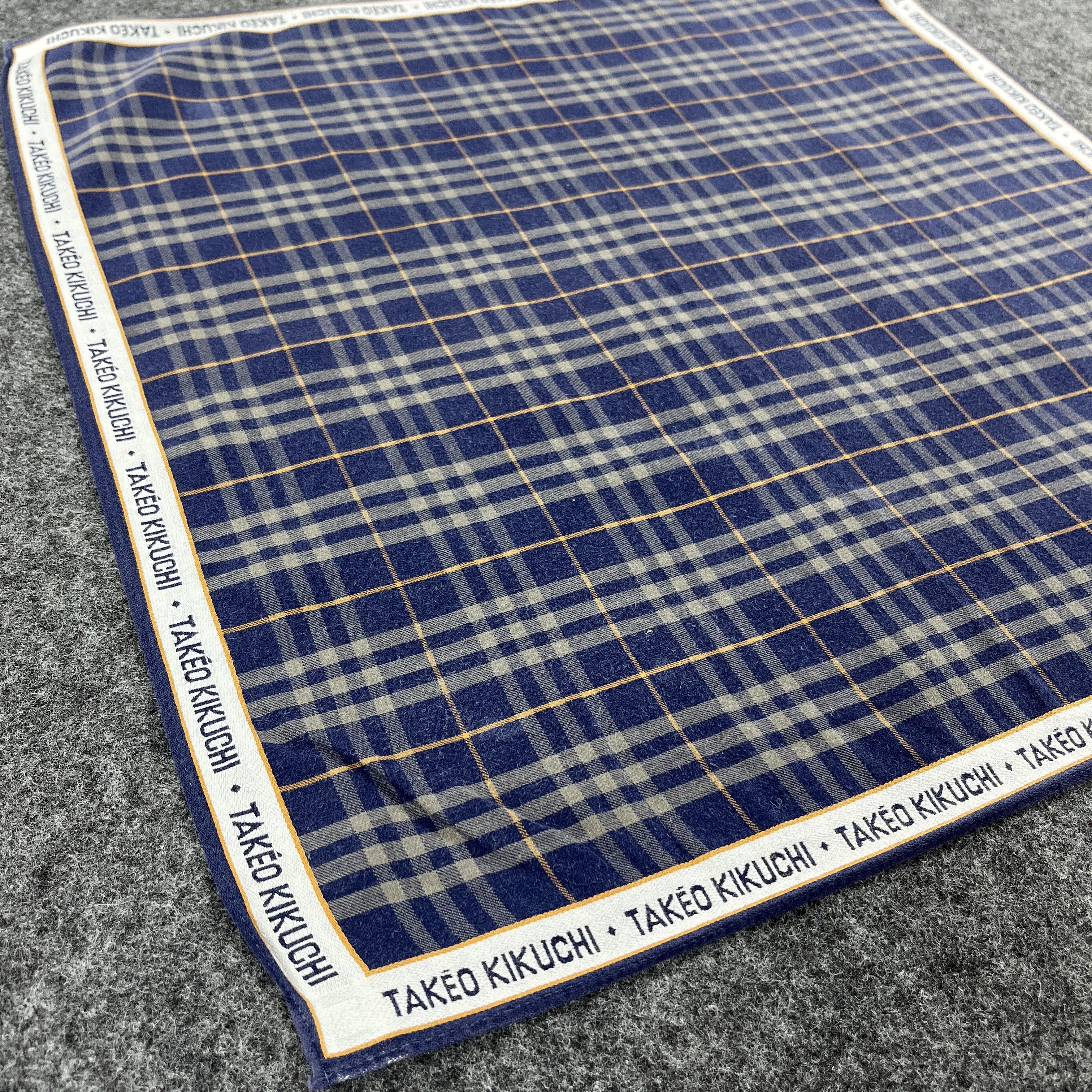 Japanese Brand Takeo Kikuchi Handkerchief / Bandana / Neckerchief B186 Size ONE SIZE - 5 Thumbnail