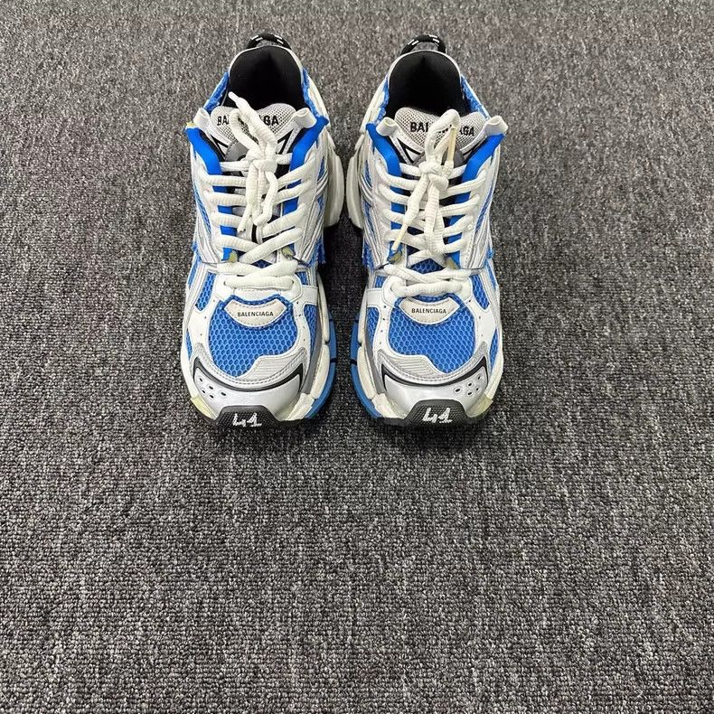 Balenciaga Balenciaga Runner Blue and White shoes 2502-Nextarrow Size US 8 / EU 41 - 4 Thumbnail