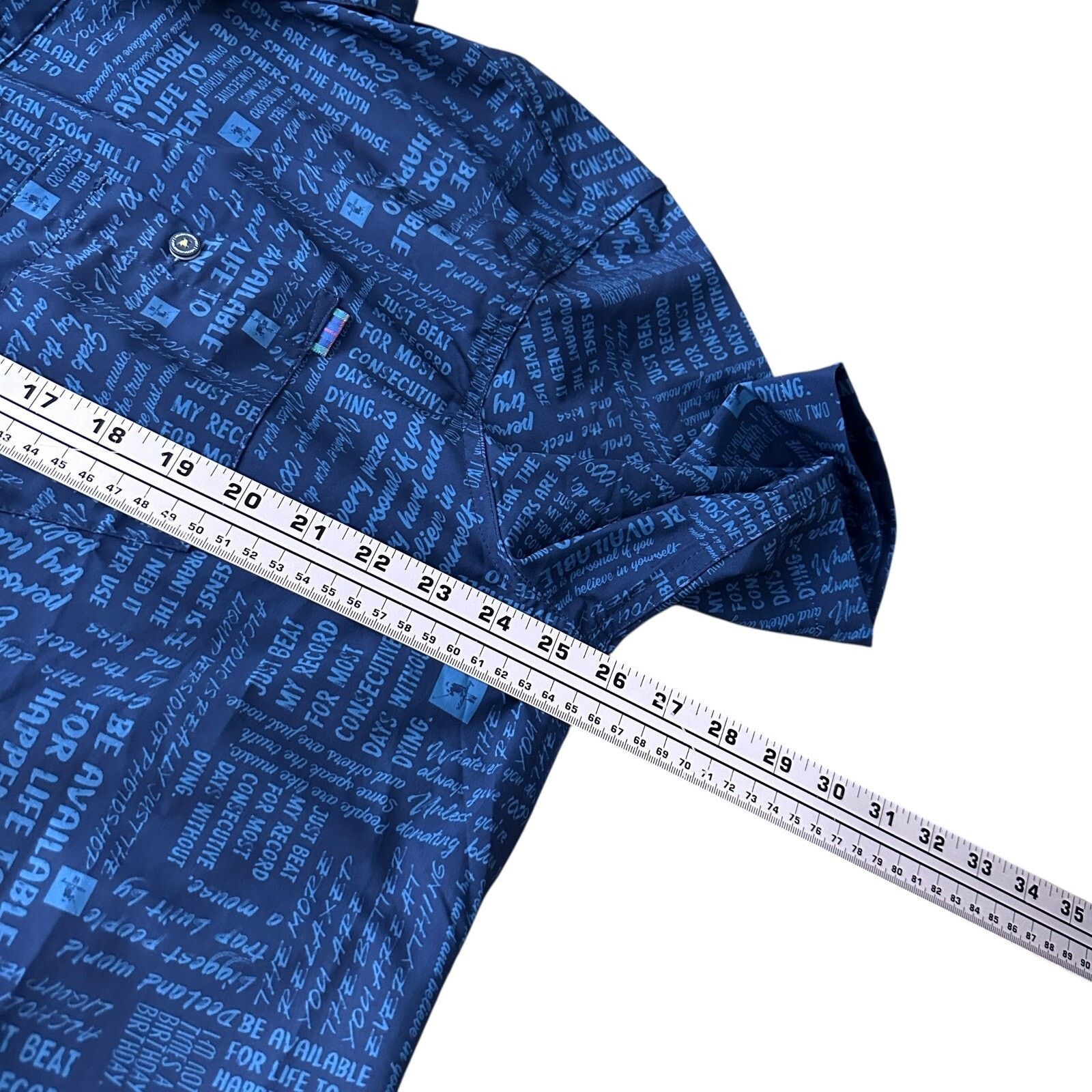 Other William Murray Shirt Men’s XXL Blue Short Sleeve Button Up Size US XXL / EU 58 / 5 - 8 Thumbnail