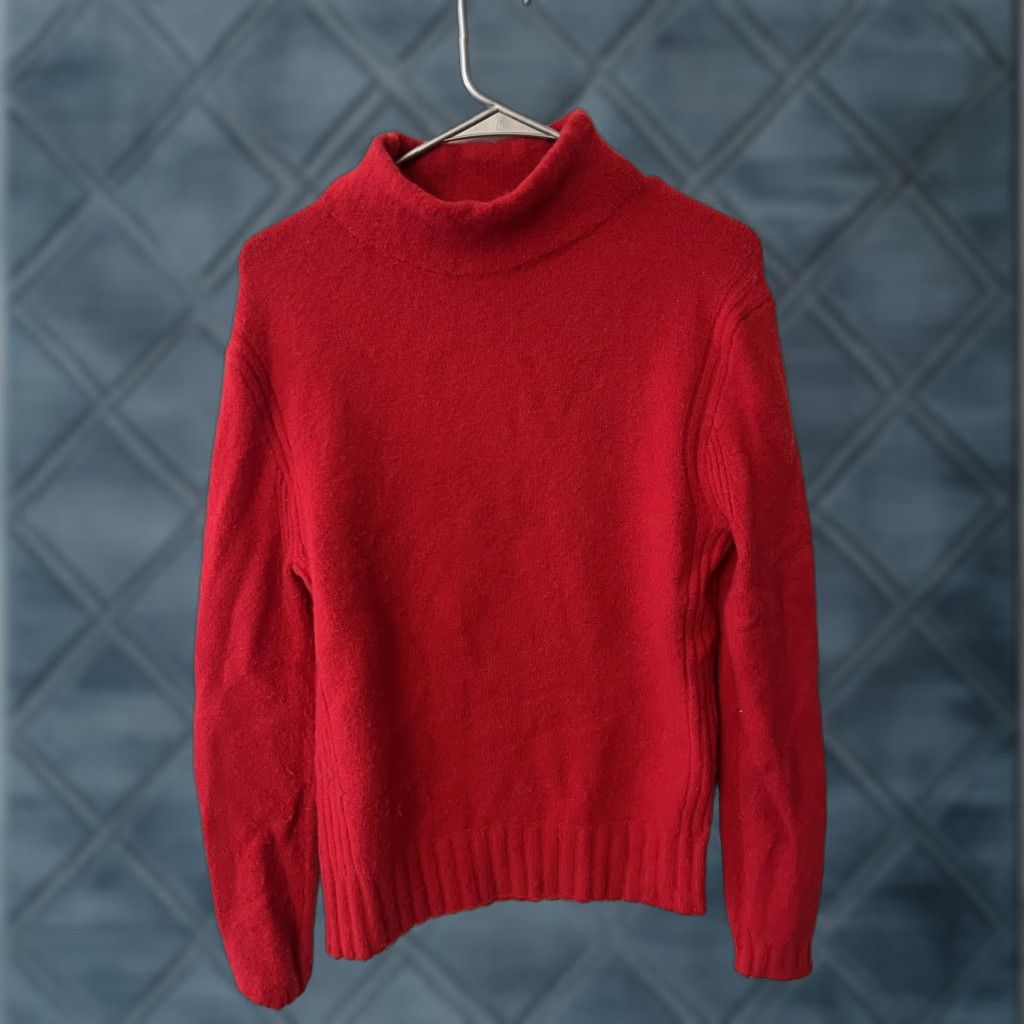 J.Crew J. Crew Red Women Mock Neck Sweater In Supersoft Yarn Size Small Size S / US 4 / IT 40 - 1 Thumbnail