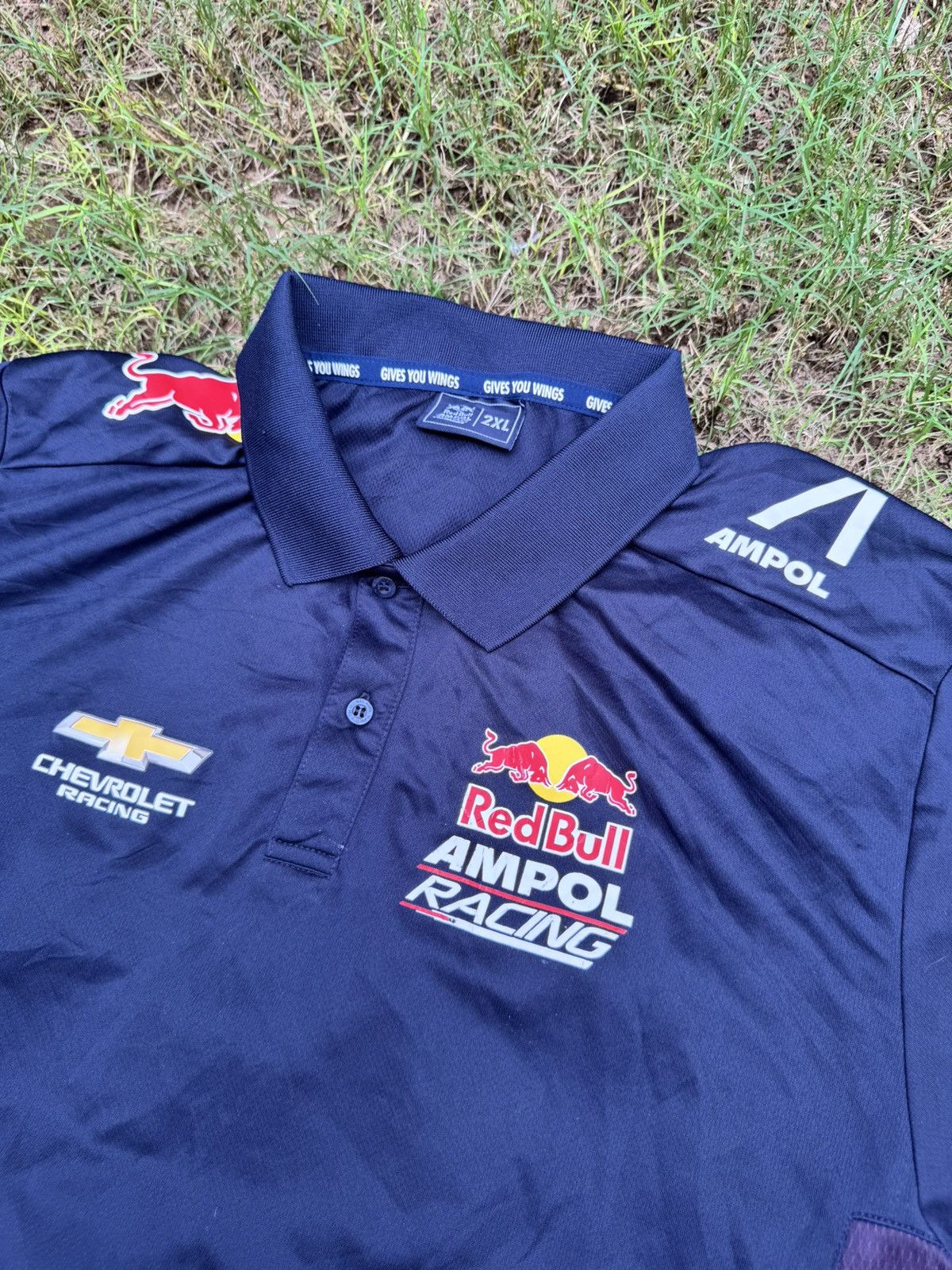 Red Bull Red Bull Ampol Racing Team Men's Polo Size US XXL / EU 58 / 5 - 5 Thumbnail