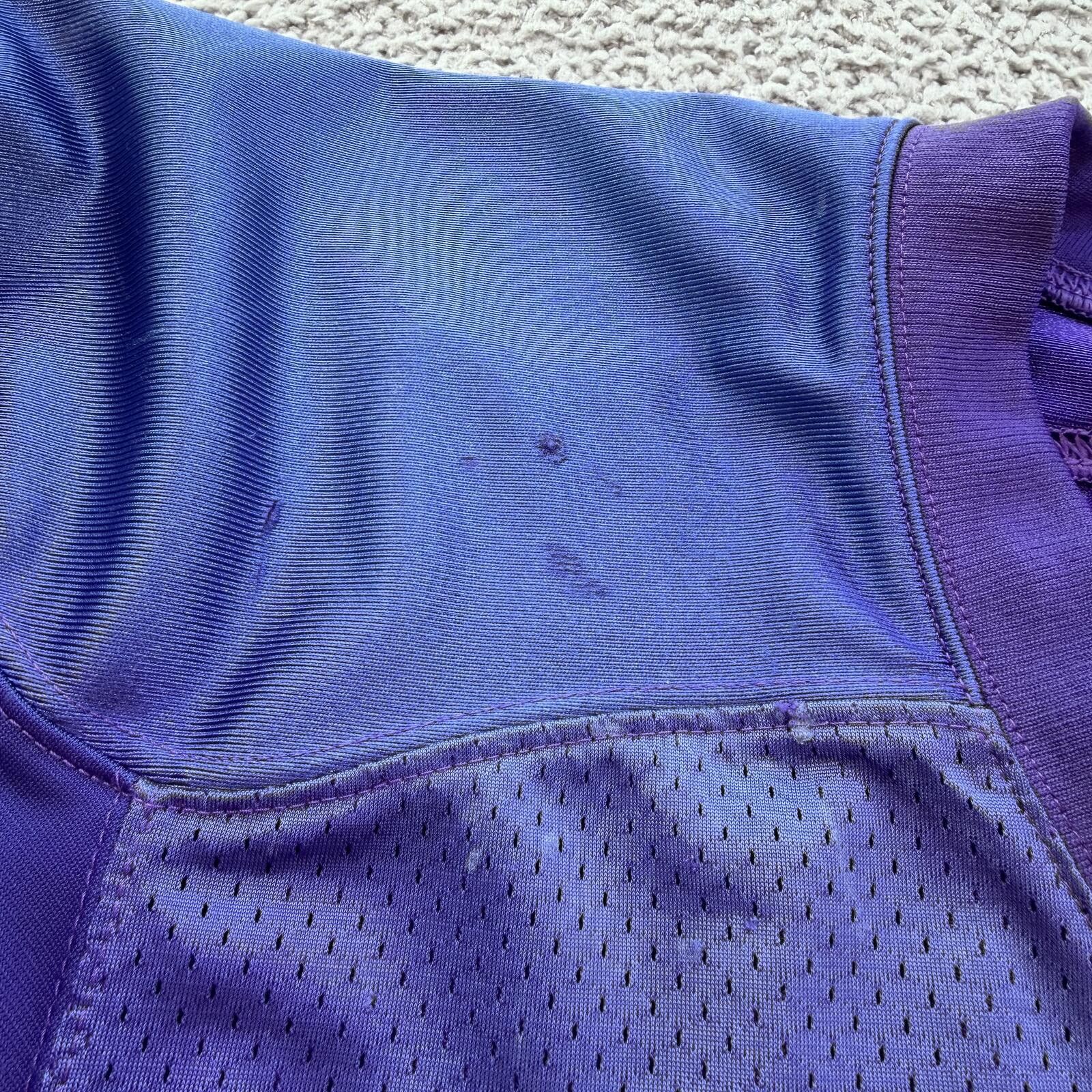 Nike Nike Purple Football Practice Jersey XL Mesh Training Game Size US XL / EU 56 / 4 - 8 Thumbnail