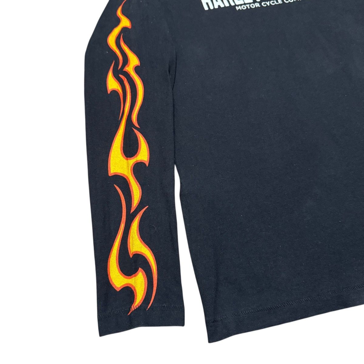 Harley Davidson Harley Davidson Skulls Flames Longsleeve Shirt Size US S / EU 44-46 / 1 - 5 Thumbnail