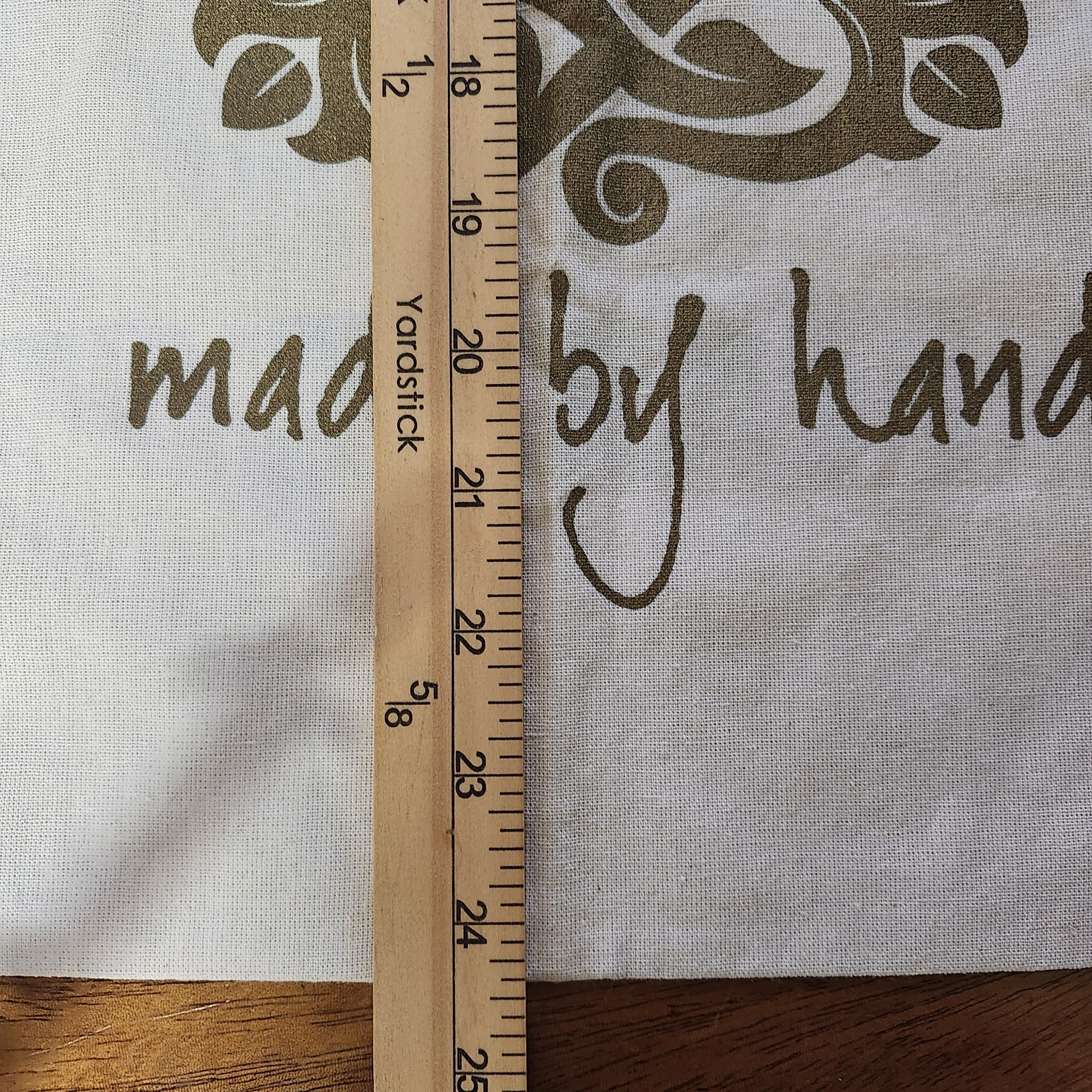 Other ELF "Made by Hand" Reusable Canvas Tote Bag Shopping Beach Size ONE SIZE - 8 Thumbnail