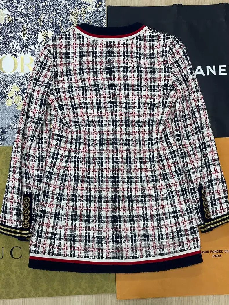 Gucci Gucci Colorful tweed woven jacket Size XS / US 0-2 / IT 36-38 - 3 Thumbnail