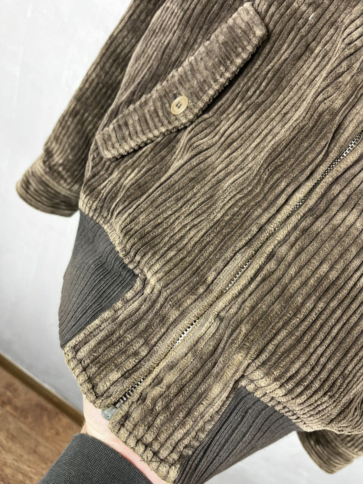 Diesel Vintage Diesel Bomber Jacket Corduroy Black Label Mens Size US M / EU 48-50 / 2 - 12 Thumbnail