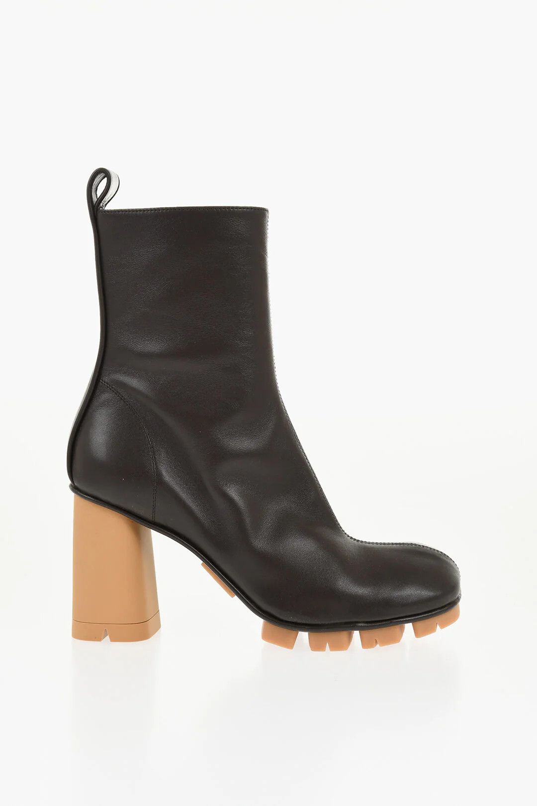 Bottega Veneta og1mm0426 Nappa Ankle Boots in Brown Size US 8 / IT 38 - 1 Thumbnail