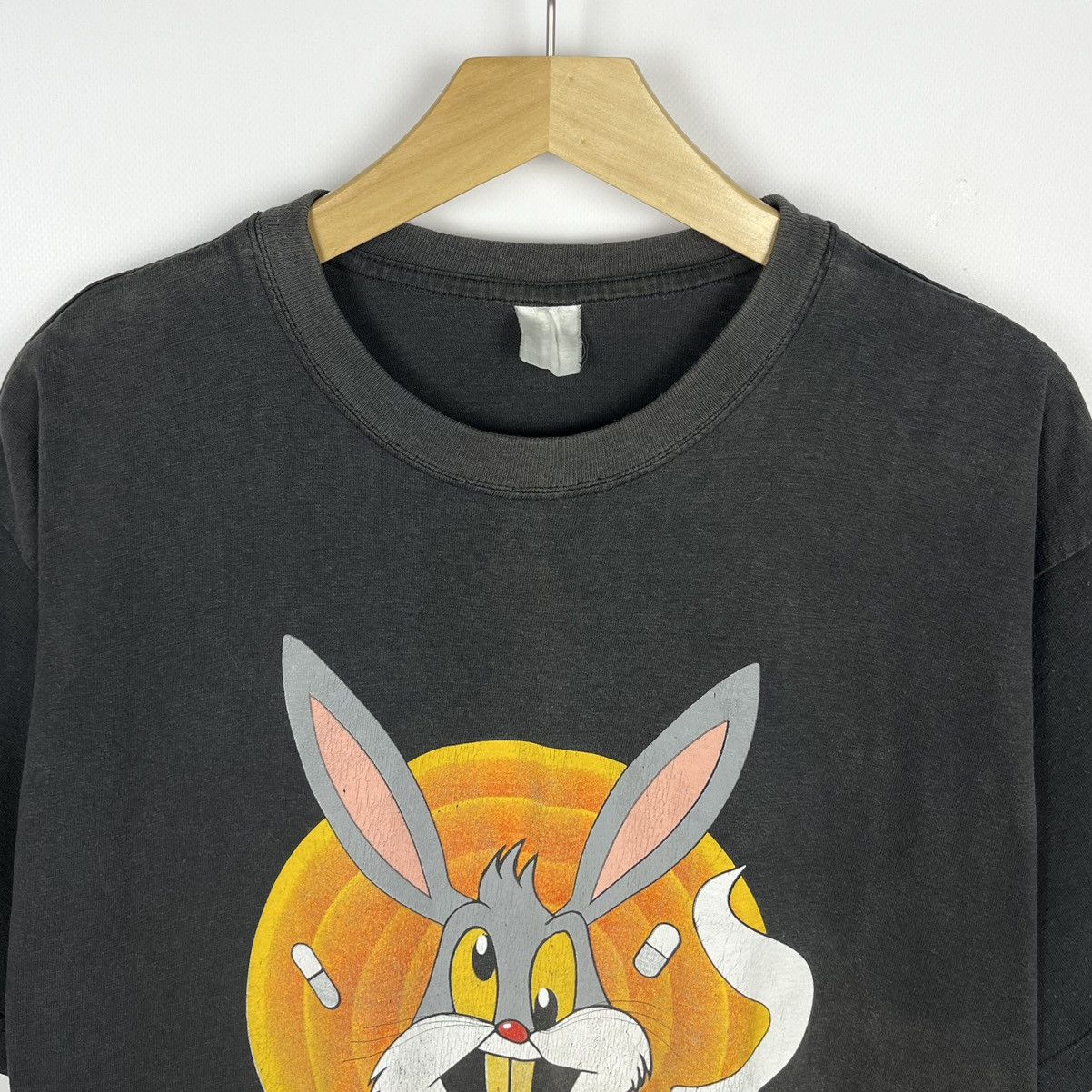 Seditionaries Vintage Drugs Bunny parody rare faded tee 90’s Size US M / EU 48-50 / 2 - 2 Thumbnail