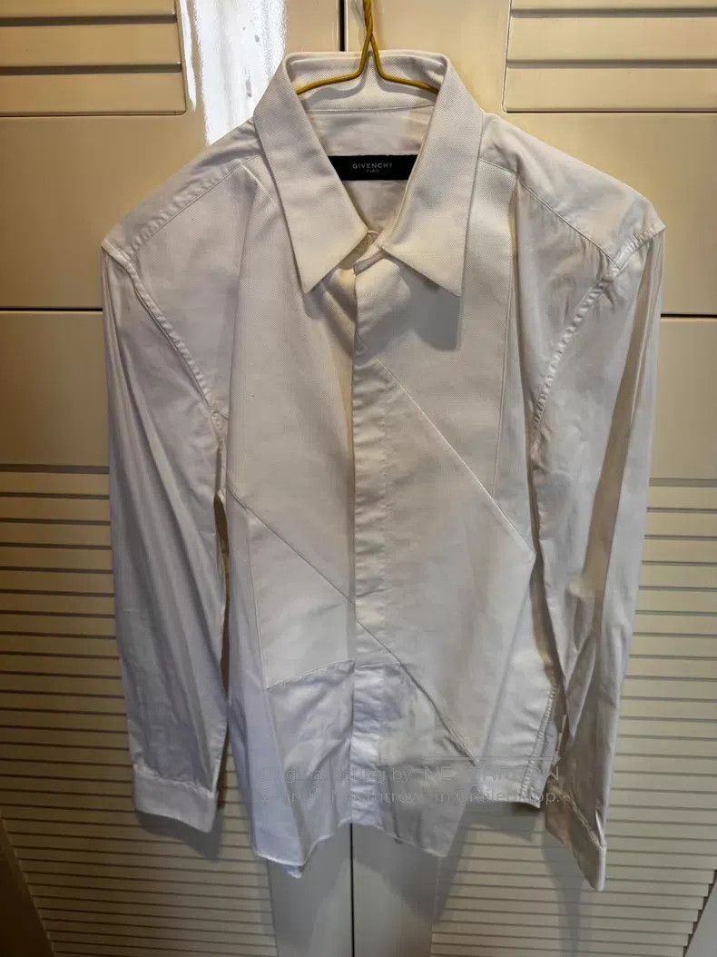 Givenchy Givenchy White Long Sleeve Shirt Size XS / US 0-2 / IT 36-38 - 1 Thumbnail