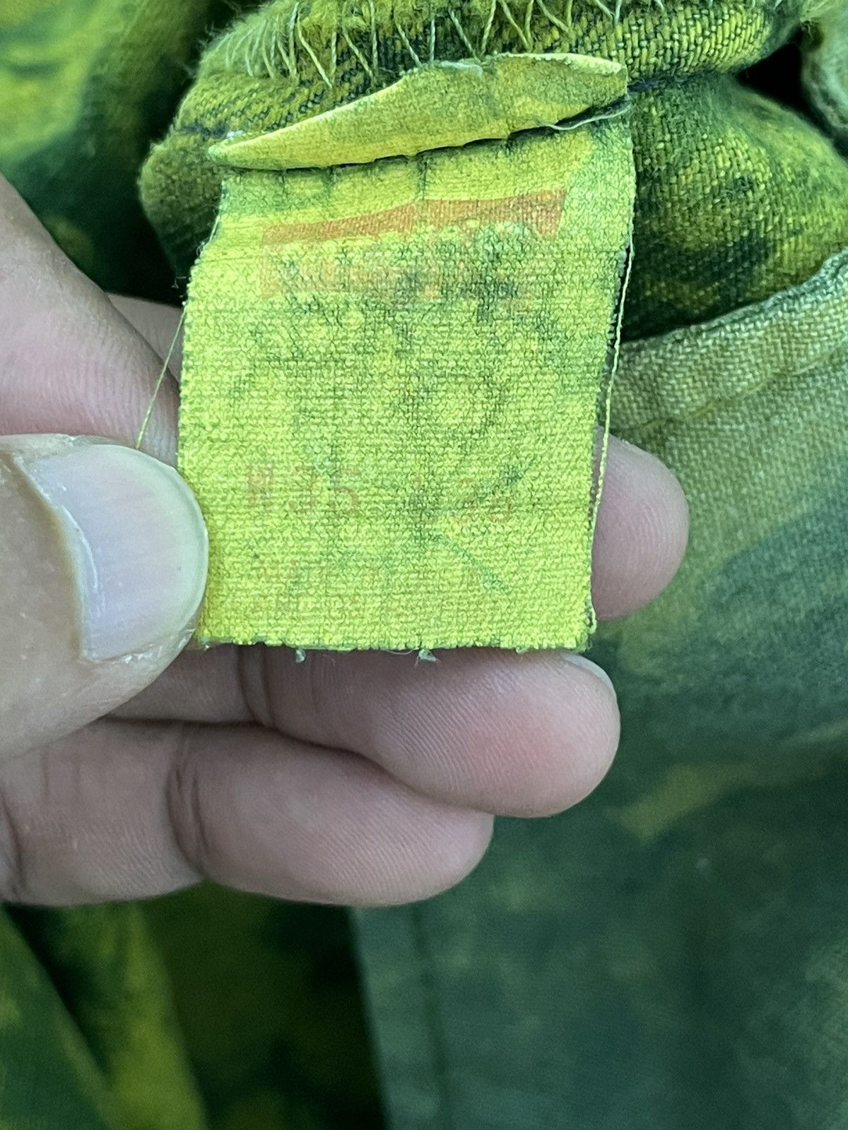 Levi's Made & Crafted Vtg 90s Levi’s 501xx USA Tie Dye Regular 7🟦7 Size US 34 / EU 50 - 20 Thumbnail