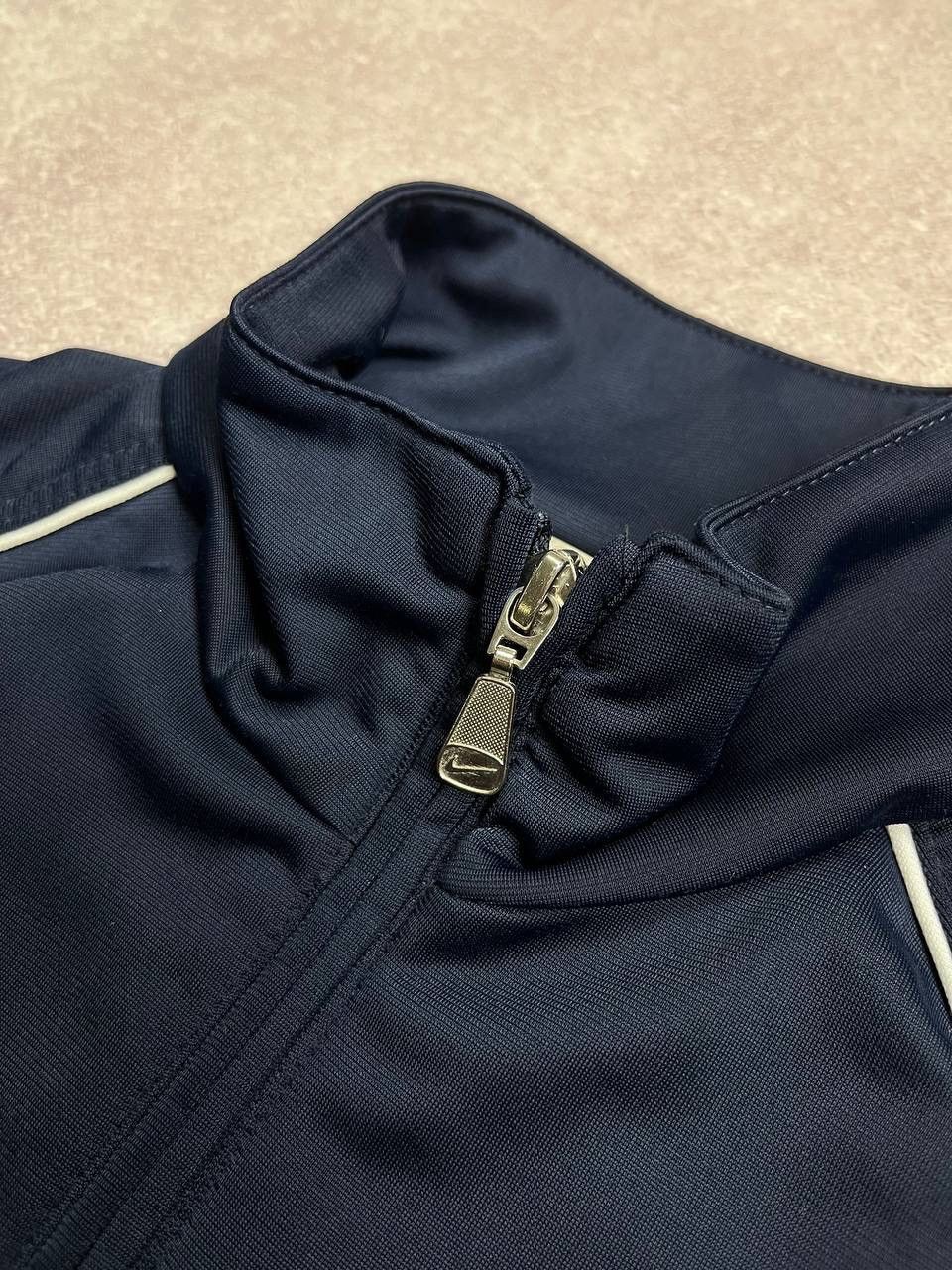 Nike × Vintage Vintage Nike Swoosh Boxy Olympic Zip Jacket Y2K M Size US M / EU 48-50 / 2 - 5 Thumbnail