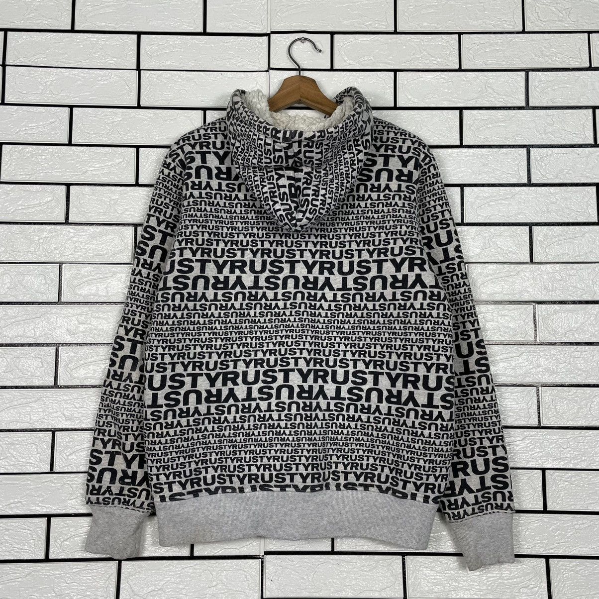Japanese Brand Japanese Brand Trusty Full Print Zipper Hoodie Size US M / EU 48-50 / 2 - 7 Thumbnail