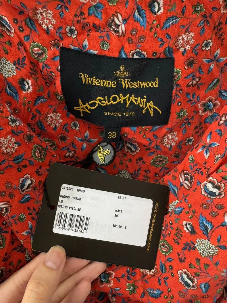 Vivienne Westwood Vivienne Westwood Red floral dress Size XS / US 0-2 / IT 36-38 - 5 Thumbnail