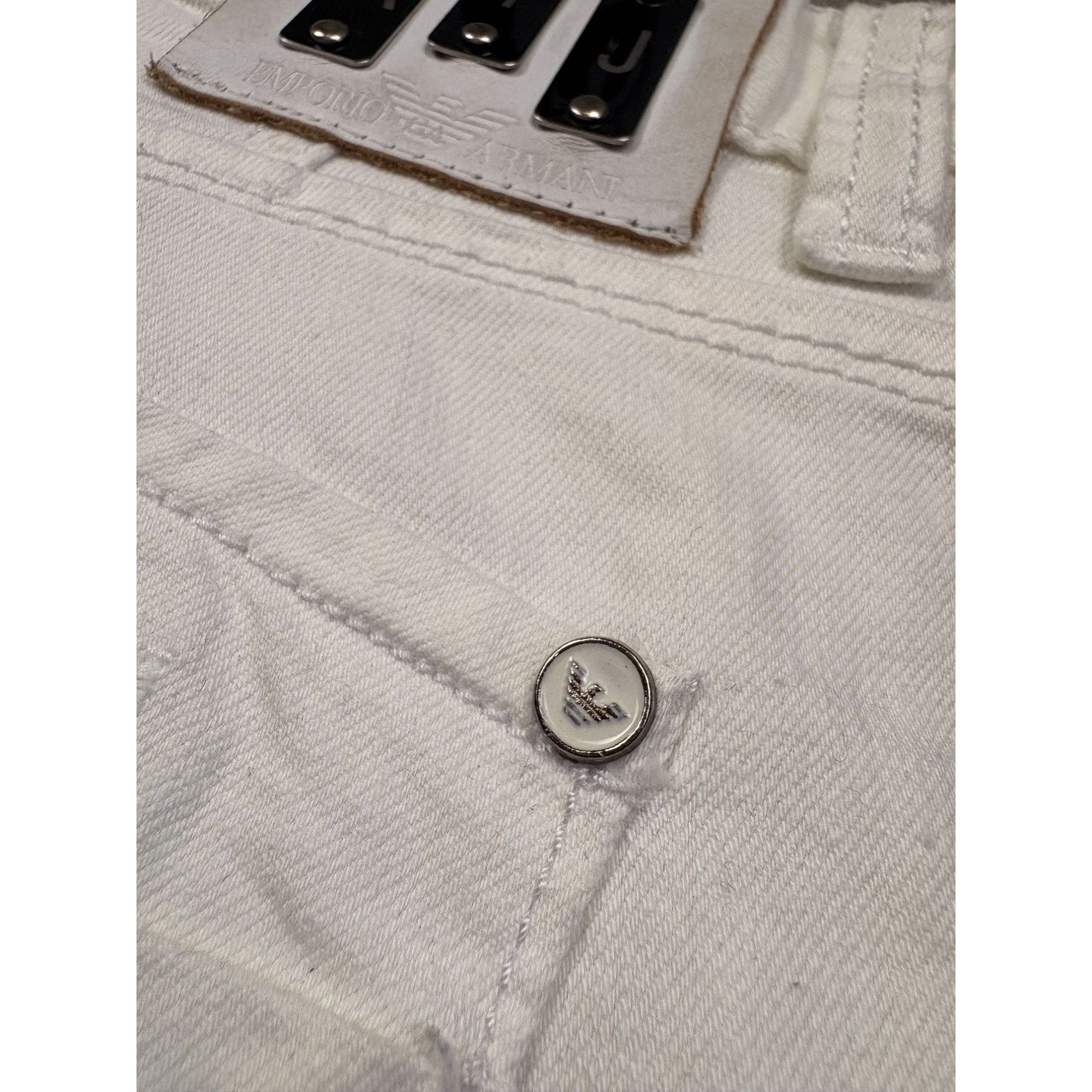 Armani Exchange ARMANI JEANS Indigo 003 Series | White | Size IT 38 (W32-34) Size US 34 / EU 50 - 11 Thumbnail