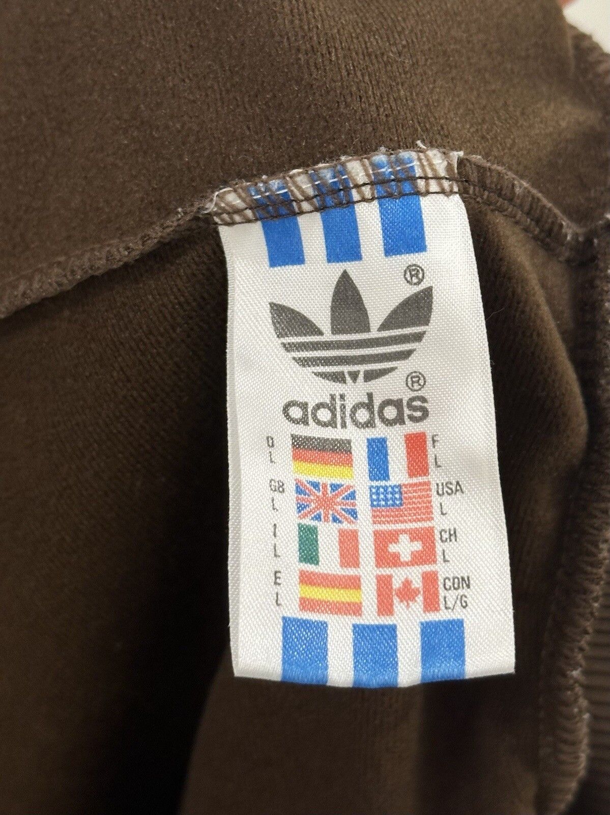 Adidas Vintage 1990s 90s Adidas Zip Hoodie Track Jacket Mens Size US L / EU 52-54 / 3 - 12 Thumbnail