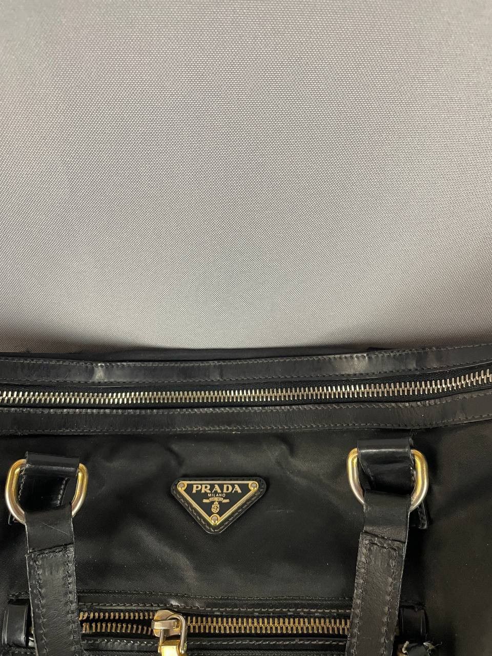 Prada Prada Nylon Black Bag Size ONE SIZE - 10 Thumbnail