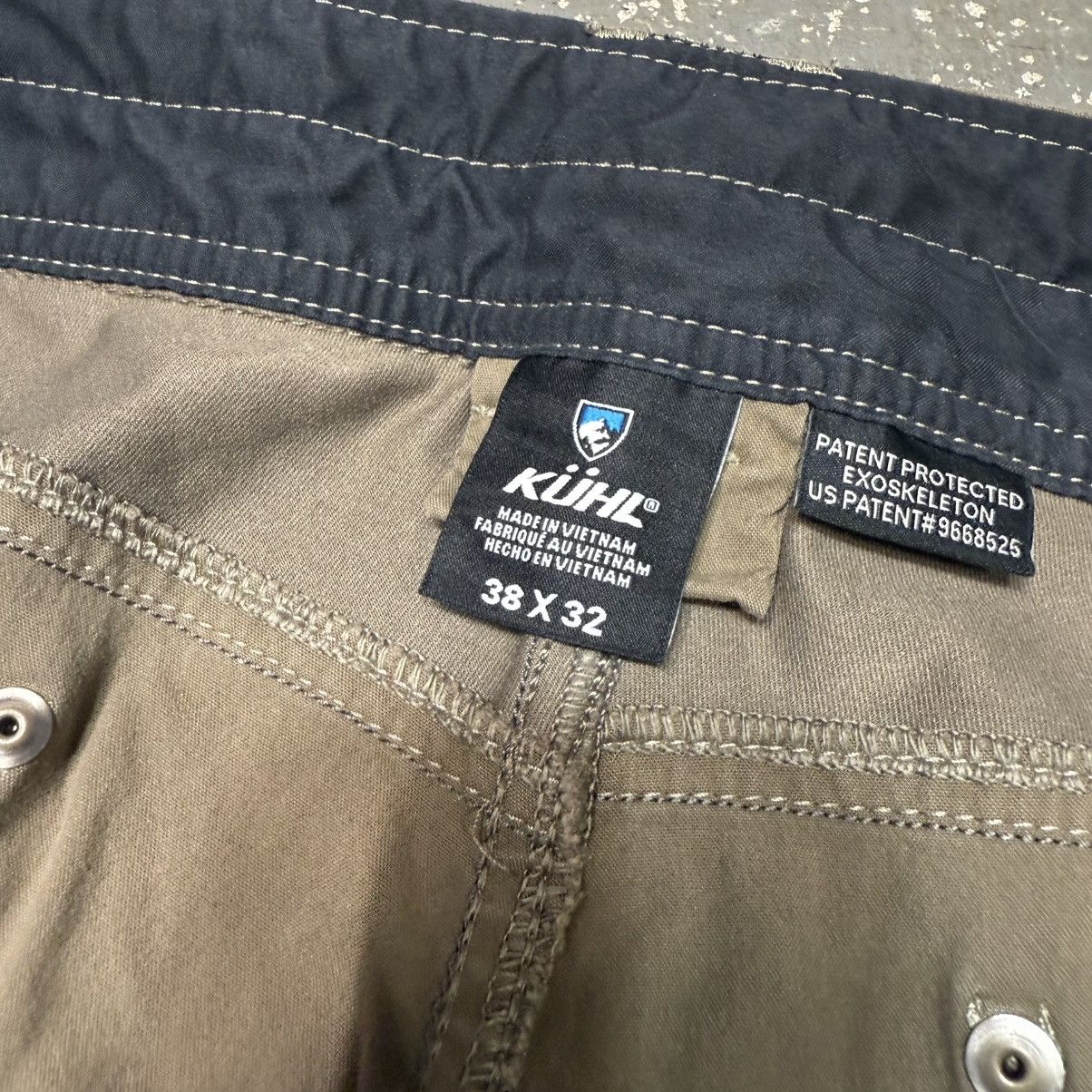 Kuhl Kuhl Vintage Radikl Cargo Utility Hiking Outdoor Pants Size US 38 / EU 54 - 10 Thumbnail