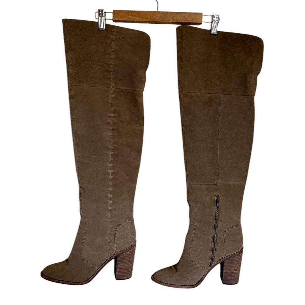Vince Camuto Vince Camuto Boots Women 10 Khaki Tan Morra Over The Knee Size US 10 / IT 40 - 5 Thumbnail