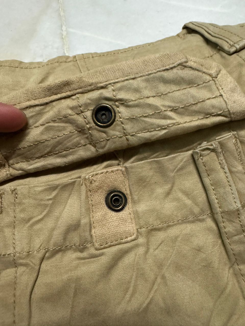 Abercrombie & Fitch Vintage Abercrombie And Fitch Tactical Military Cargo Zipper Size US 31 - 21 Thumbnail