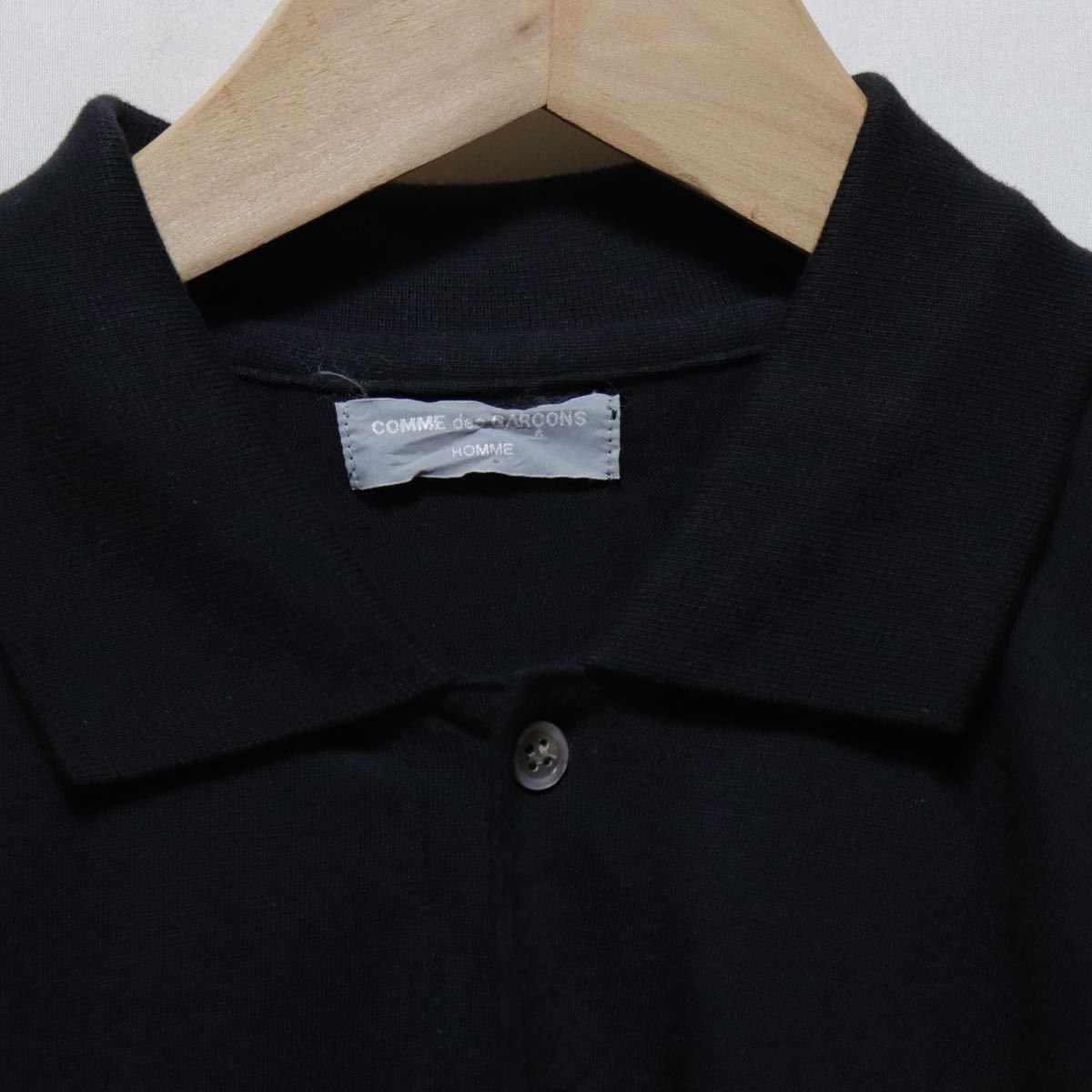 Comme des Garcons Homme Archive Logo Polo Shirt Size US M / EU 48-50 / 2 - 4 Thumbnail