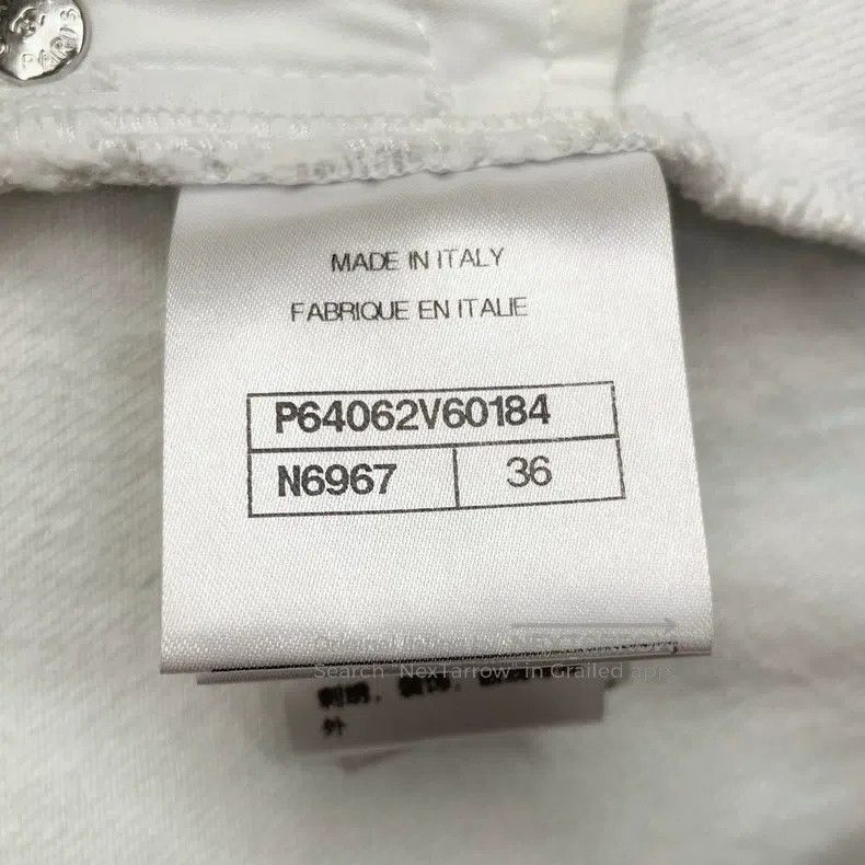 Chanel Chanel Washed straight jeans Size 24" / US 00 / IT 34 - 6 Thumbnail