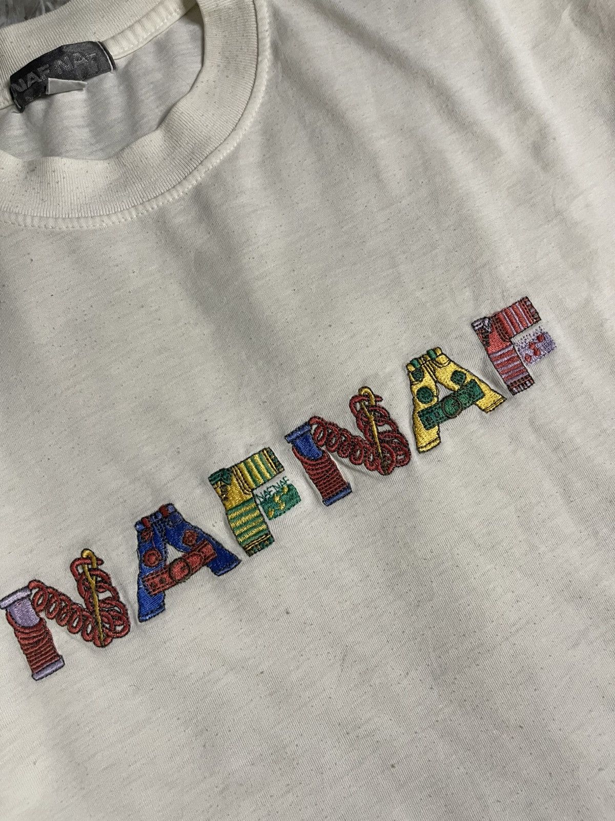 Issey Miyake Vintage NAF NAF T shirt XL Size US XL / EU 56 / 4 - 4 Thumbnail