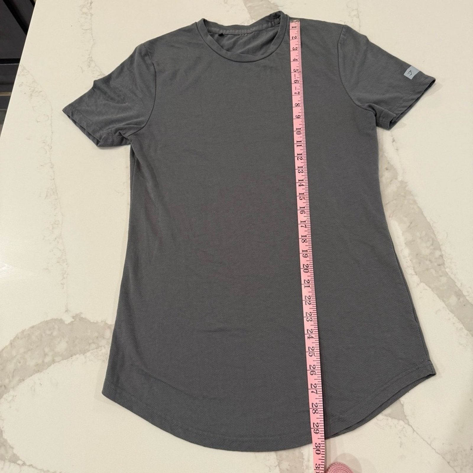 Gymshark Gymshark Jersey Body Fit T Shirt Womens Small Gray Workout Size S / US 4 / IT 40 - 7 Thumbnail