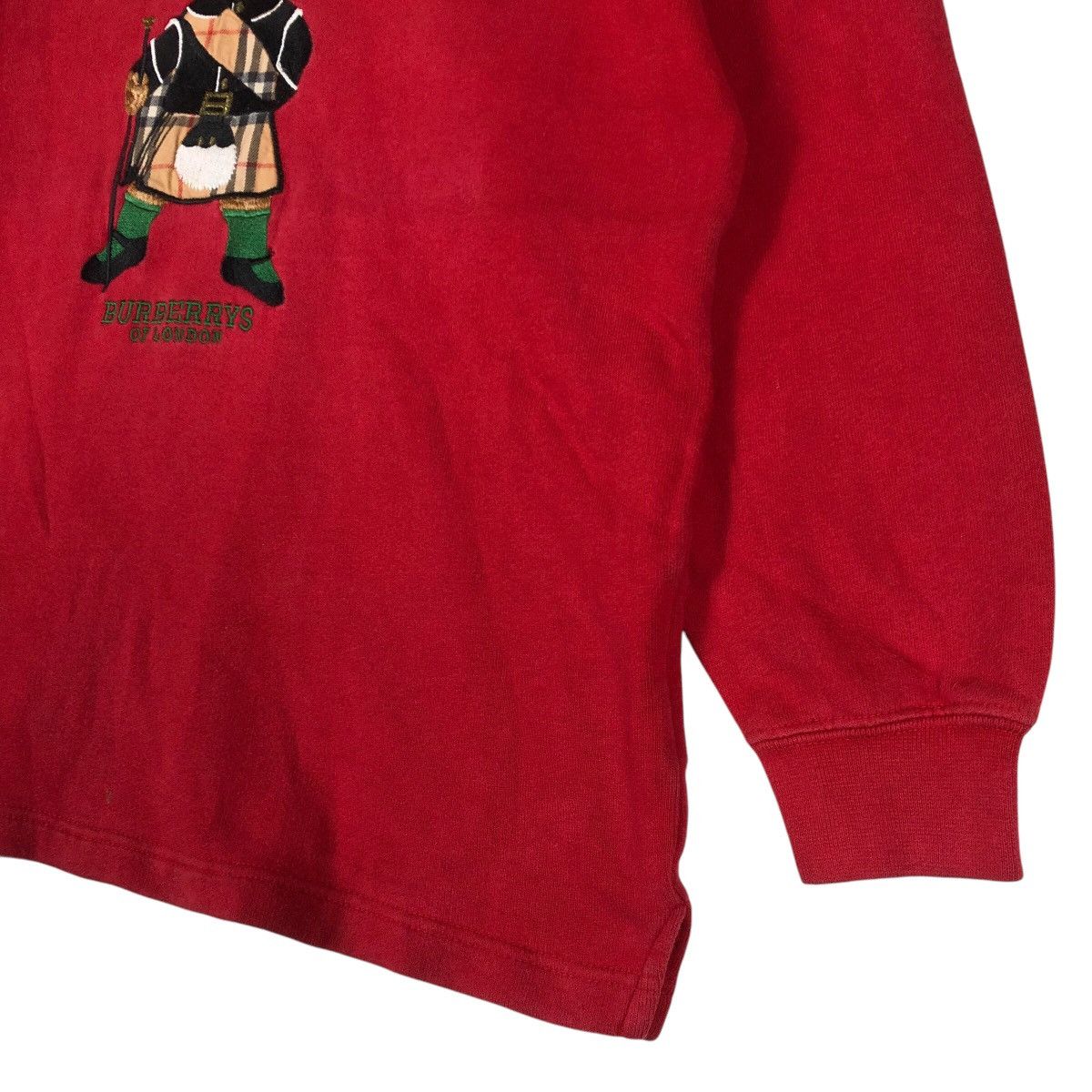 Burberry BURBERRYS Embroidery Bear Logo Sweatshirt Size US XS / EU 42 / 0 - 4 Thumbnail