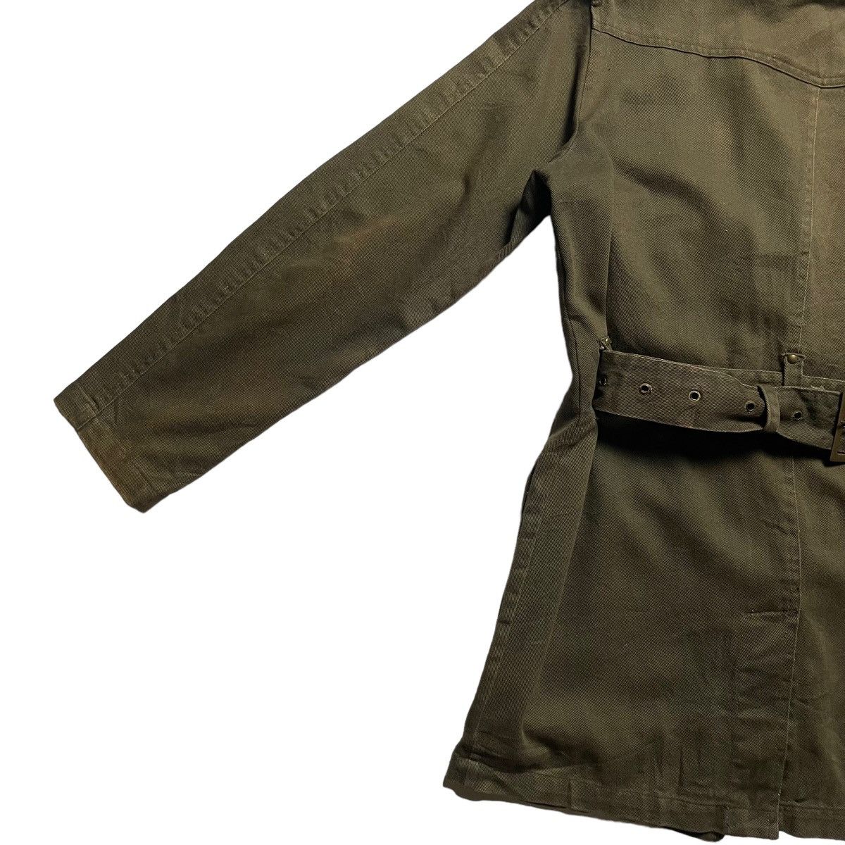If Six Was Nine × Japanese Brand × Le Grande Bleu (L.G.B.) 🇯🇵 VINTAGE 1998 H.C.M HOMME BONDAGE PARKA JACKET Size US M / EU 48-50 / 2 - 10 Thumbnail